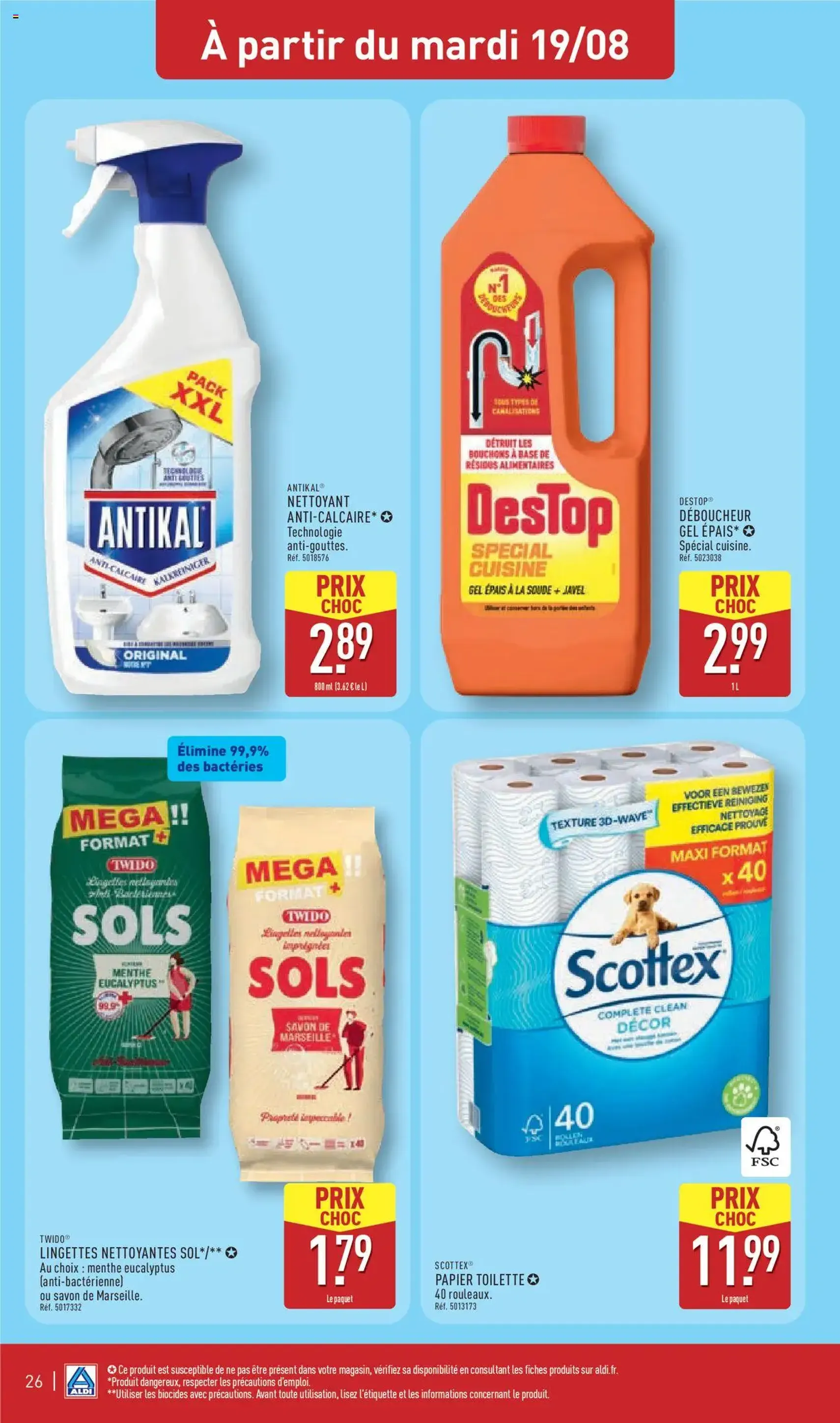 Aldi catalogue semaine 34 - brochure valable à partir du 19/08/2025, page 28 sur 43 Aldi catalogue semaine 34 - brochure valable à partir du 19/08/2025, page 28 sur 43