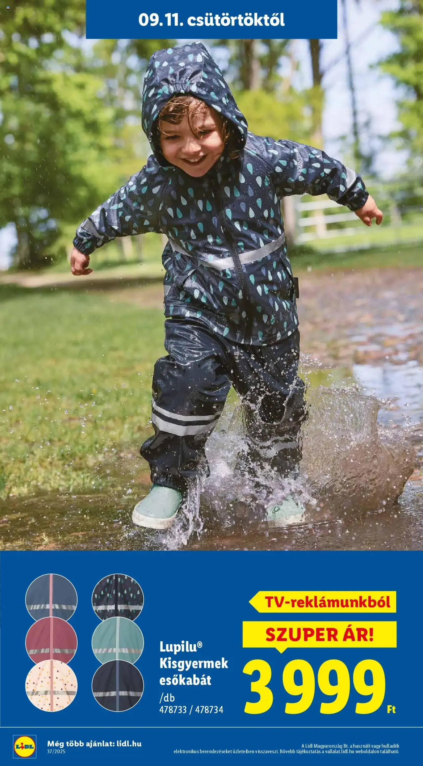 Lidl Akciós újság - 2025.09.11. érvényes szórólap 26 oldal 66 oldalból Lidl Akciós újság - 2025.09.11. érvényes szórólap 26 oldal 66 oldalból