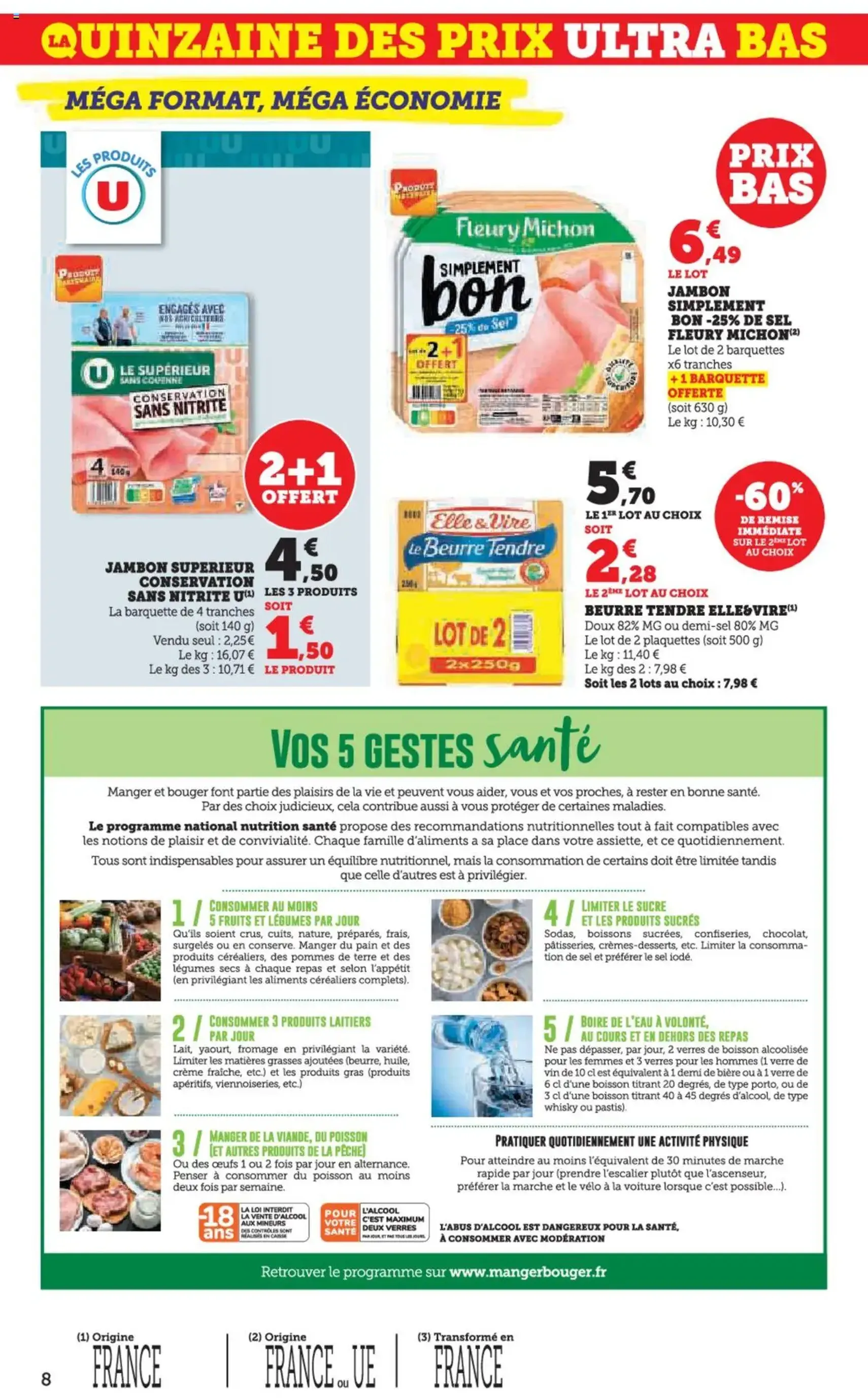 Super U catalogue - brochure valable à partir du 26/08/2025, page 8 sur 44 Super U catalogue - brochure valable à partir du 26/08/2025, page 8 sur 44