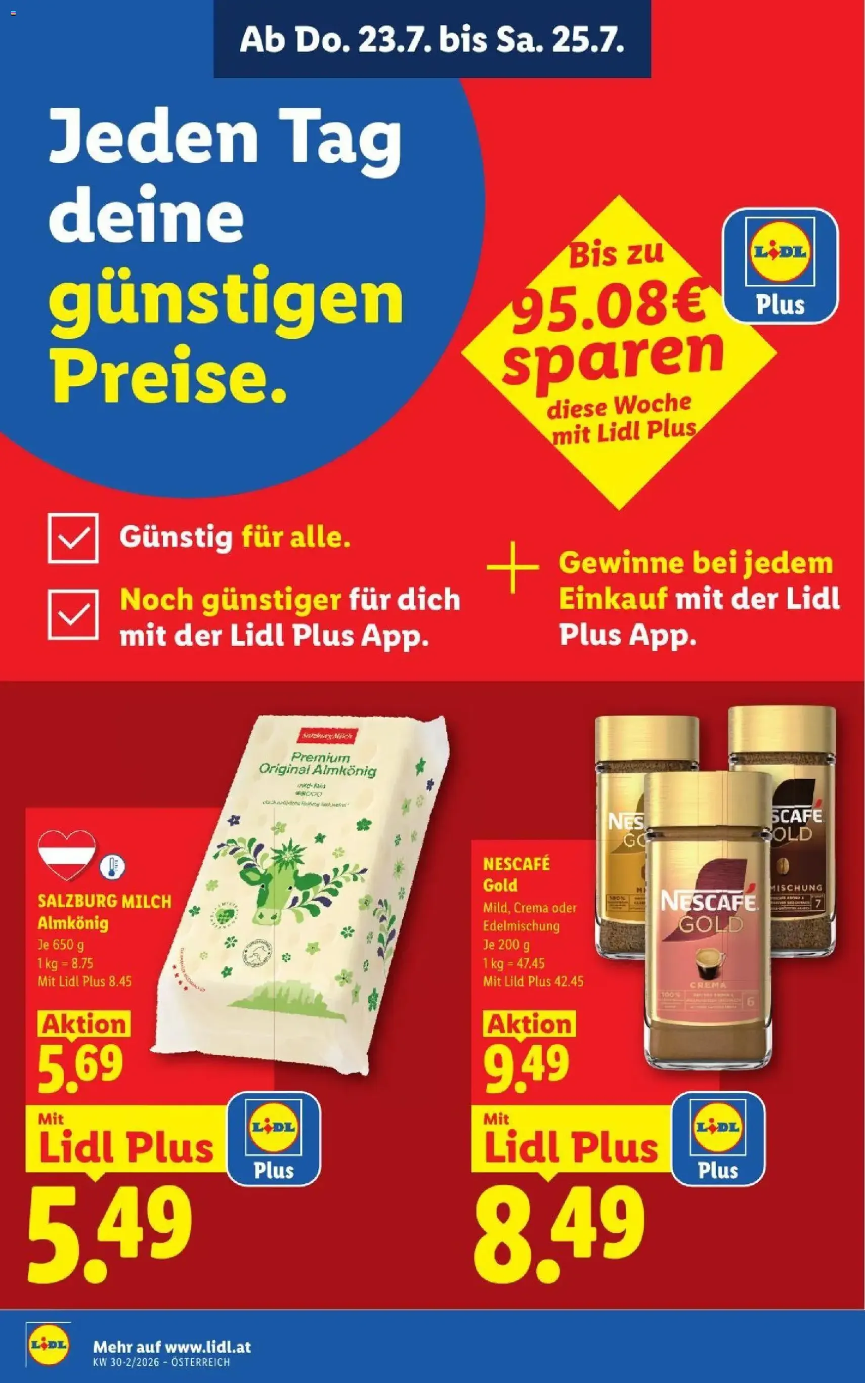 Lidl - Flugblatt - Gültiger Prospekt ab 23.07.2026, Seite 2 von insgesamt 55