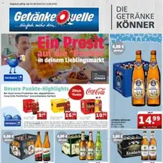 Getränke Quelle Prospekt - Prospekt Vorschau gültig ab 01.09.2025