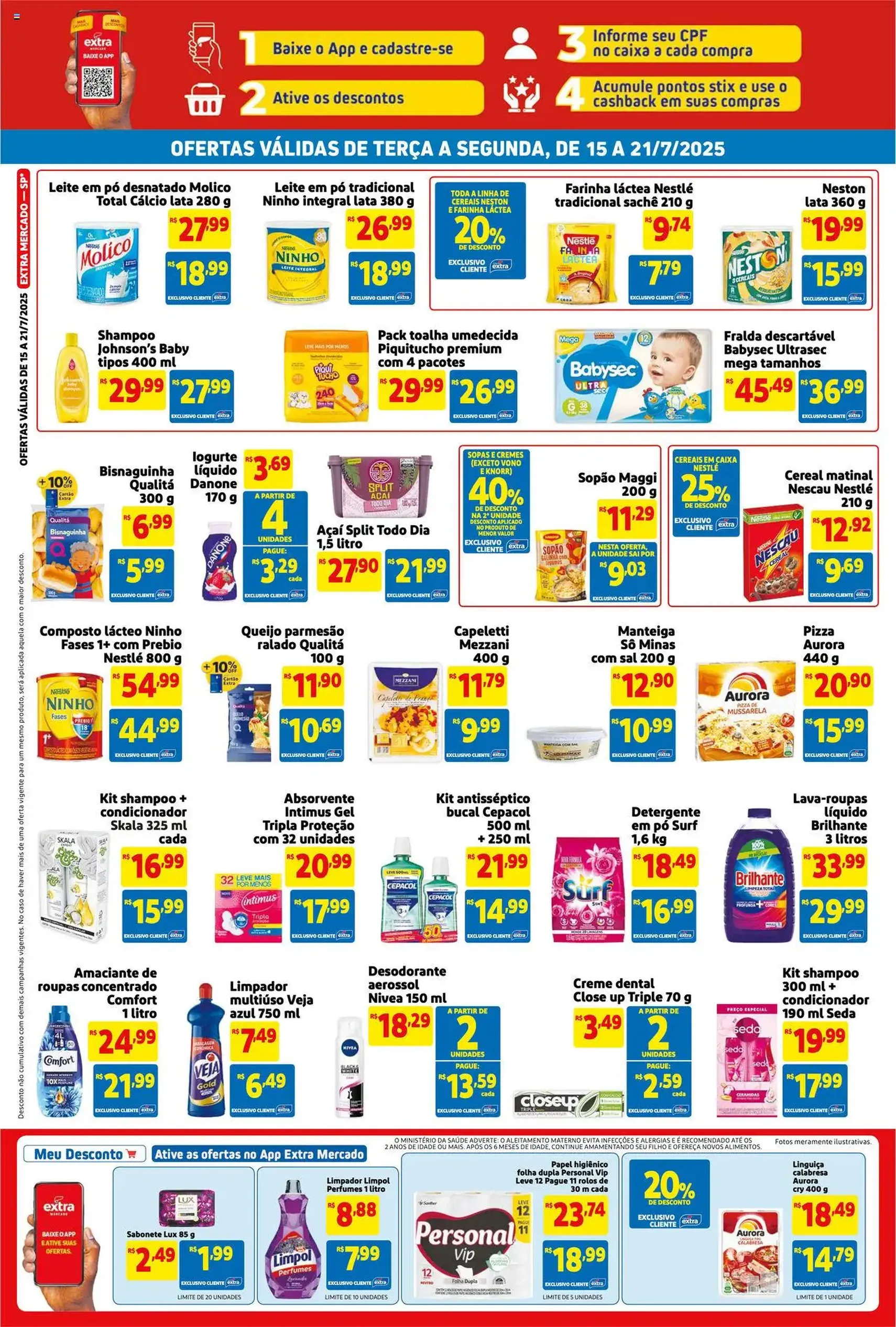 Extra - Ofertas de Mercado - folheto válido a partir de 15/07/2025 página 2 de 4