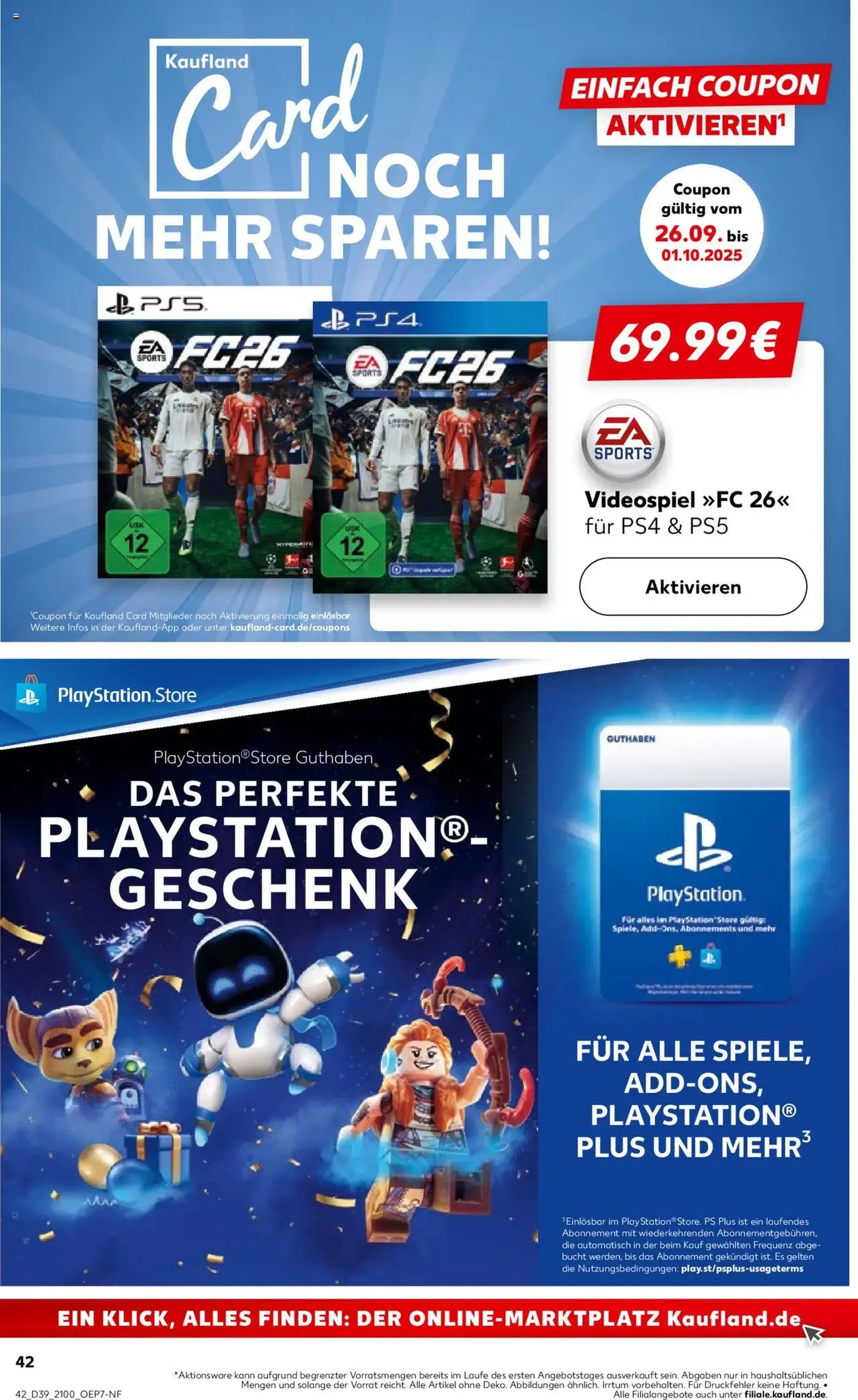 Kaufland Prospekt - Gültiger Prospekt ab 25.09.2025, Seite 42 von insgesamt 60