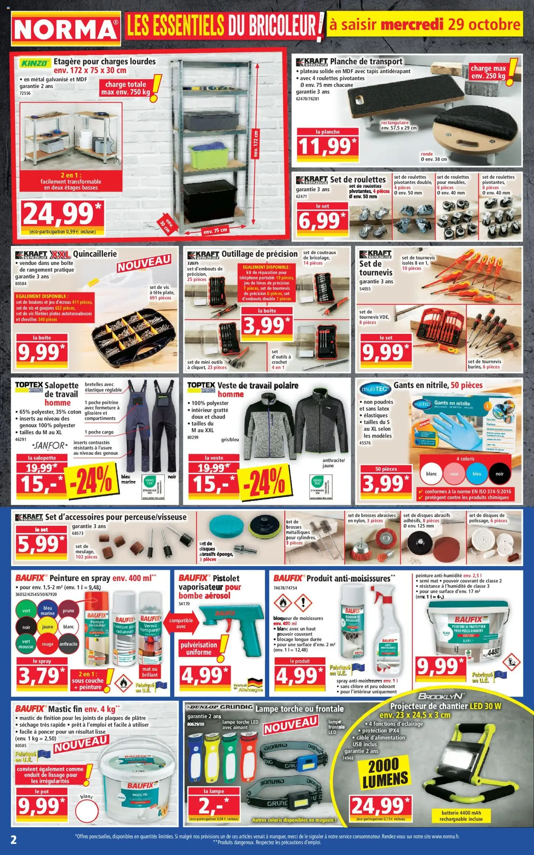 Norma catalogue - brochure valable à partir du 29/10/2025, page 2 sur 12 Norma catalogue - brochure valable à partir du 29/10/2025, page 2 sur 12