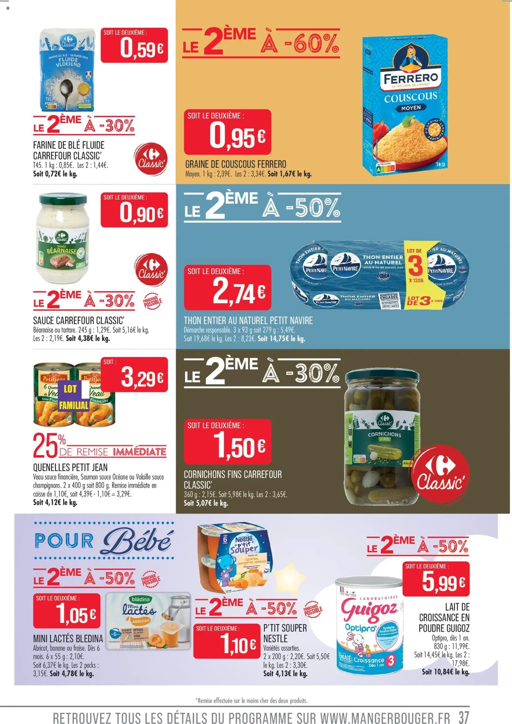 Match Supermarché catalogue - brochure valable à partir du 24/03/2026, page 37 sur 42