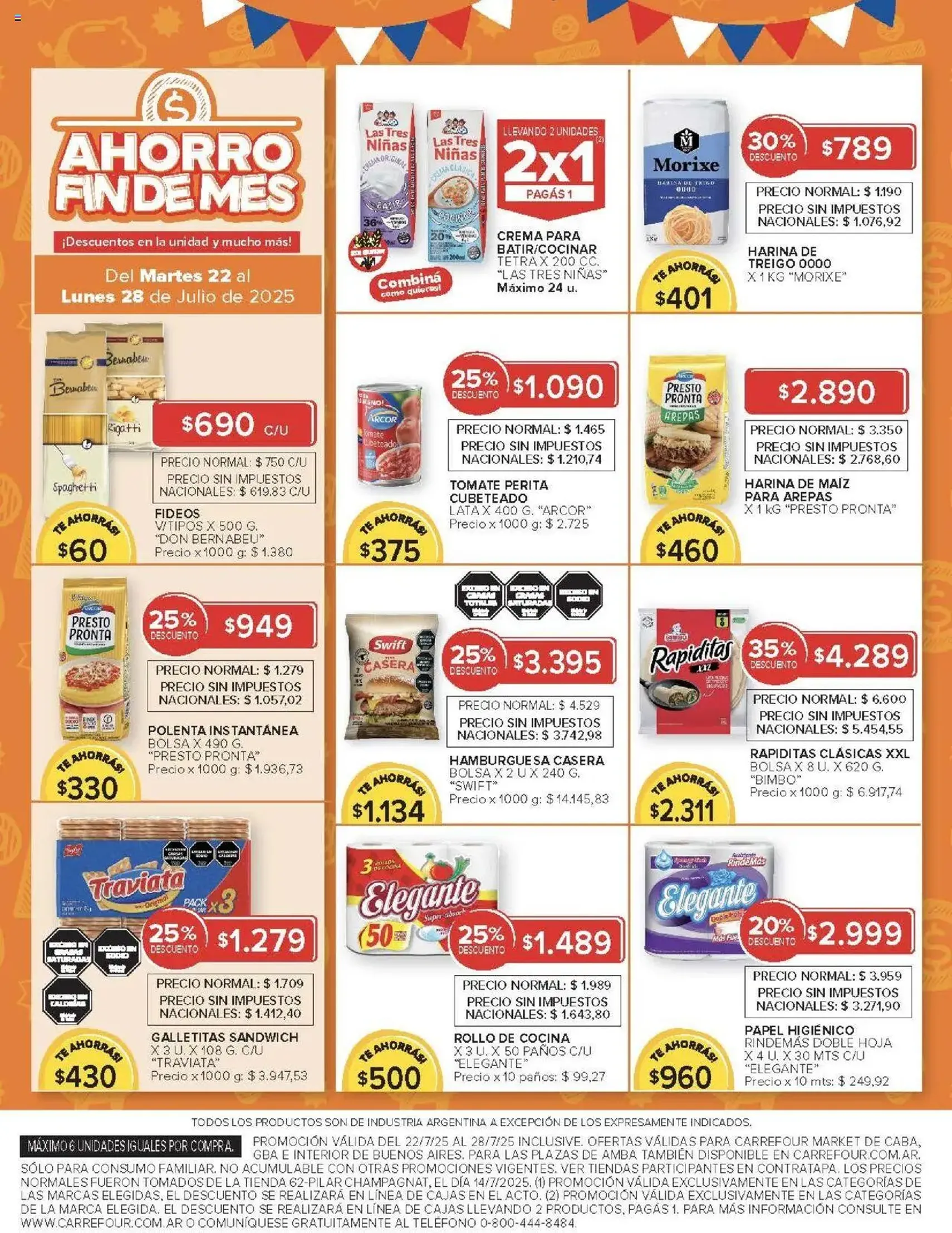 Carrefour Market catálogo - folleto válido desde 22/07/2025 página 14 de 21 Carrefour Market catálogo - folleto válido desde 22/07/2025 página 14 de 21