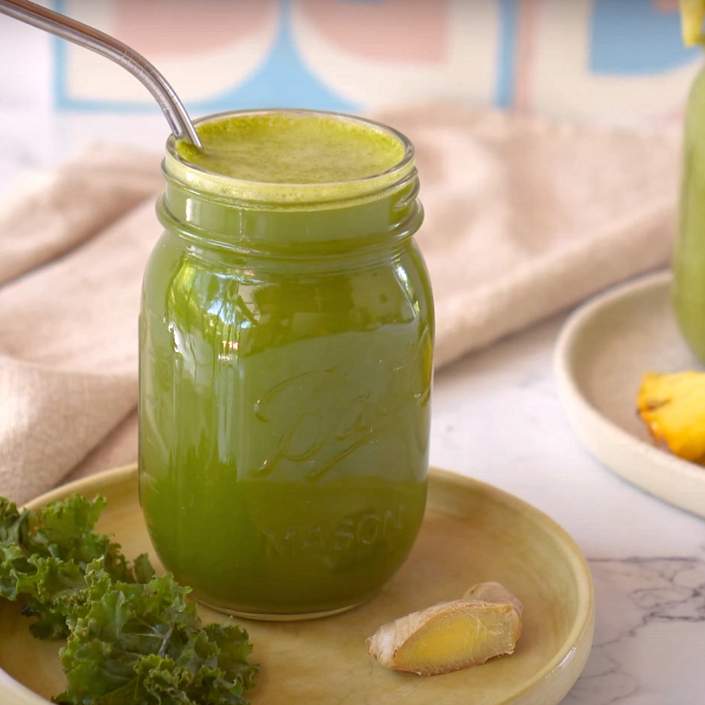 Batido verde detox