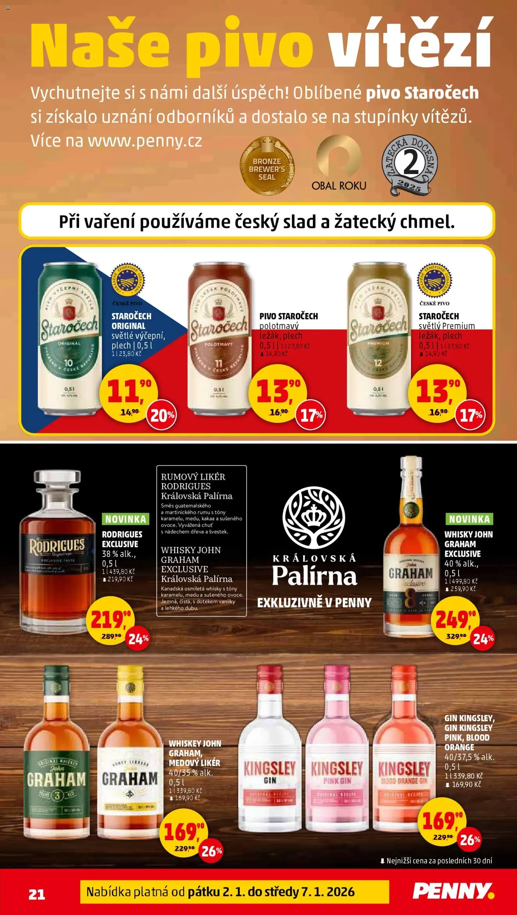 Penny Market leták - Čtvrtečník - platný leták od 02.01.2026 strana 21 z 32