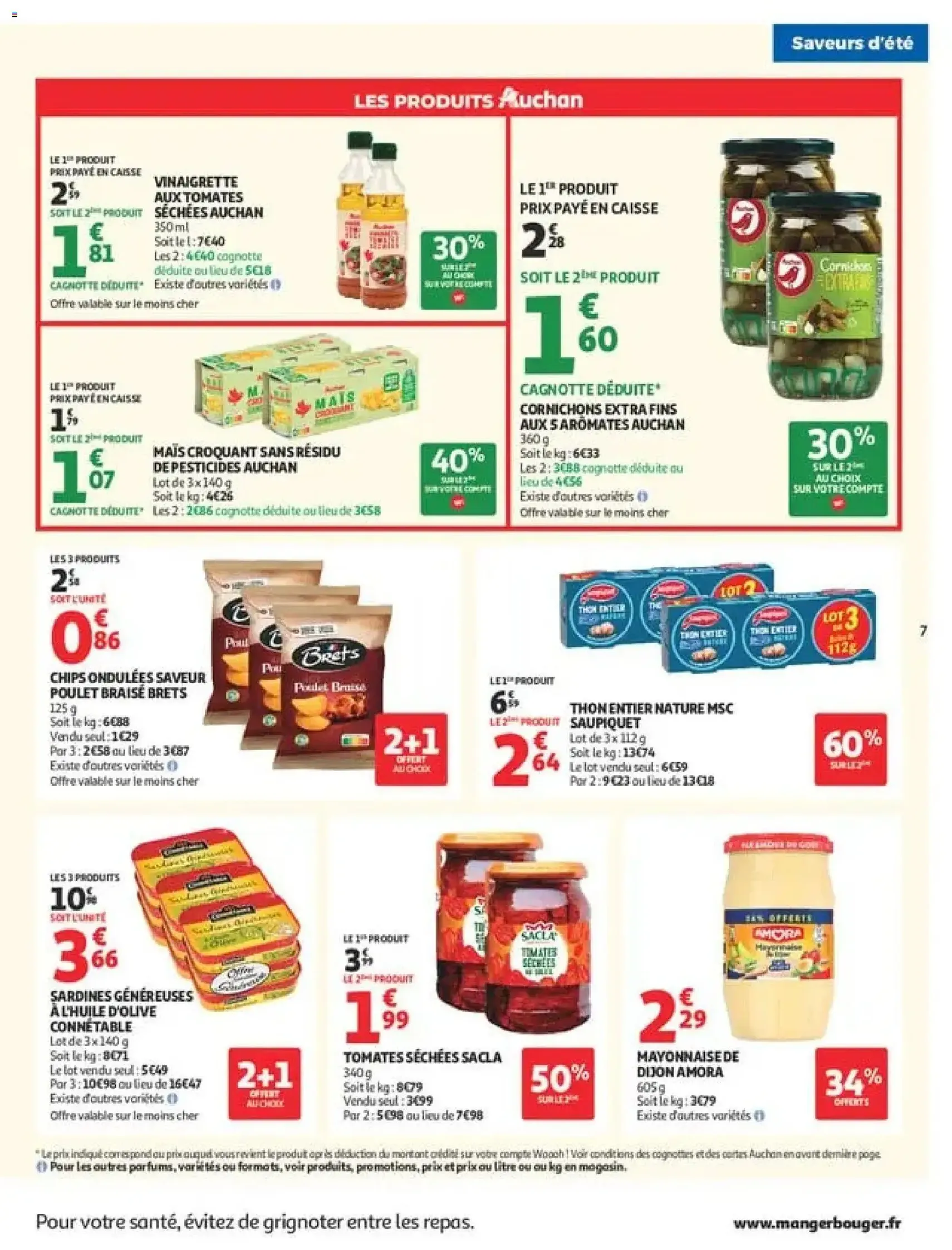 Auchan prospectus - brochure valable à partir du 28/07/2026, page 7 sur 54