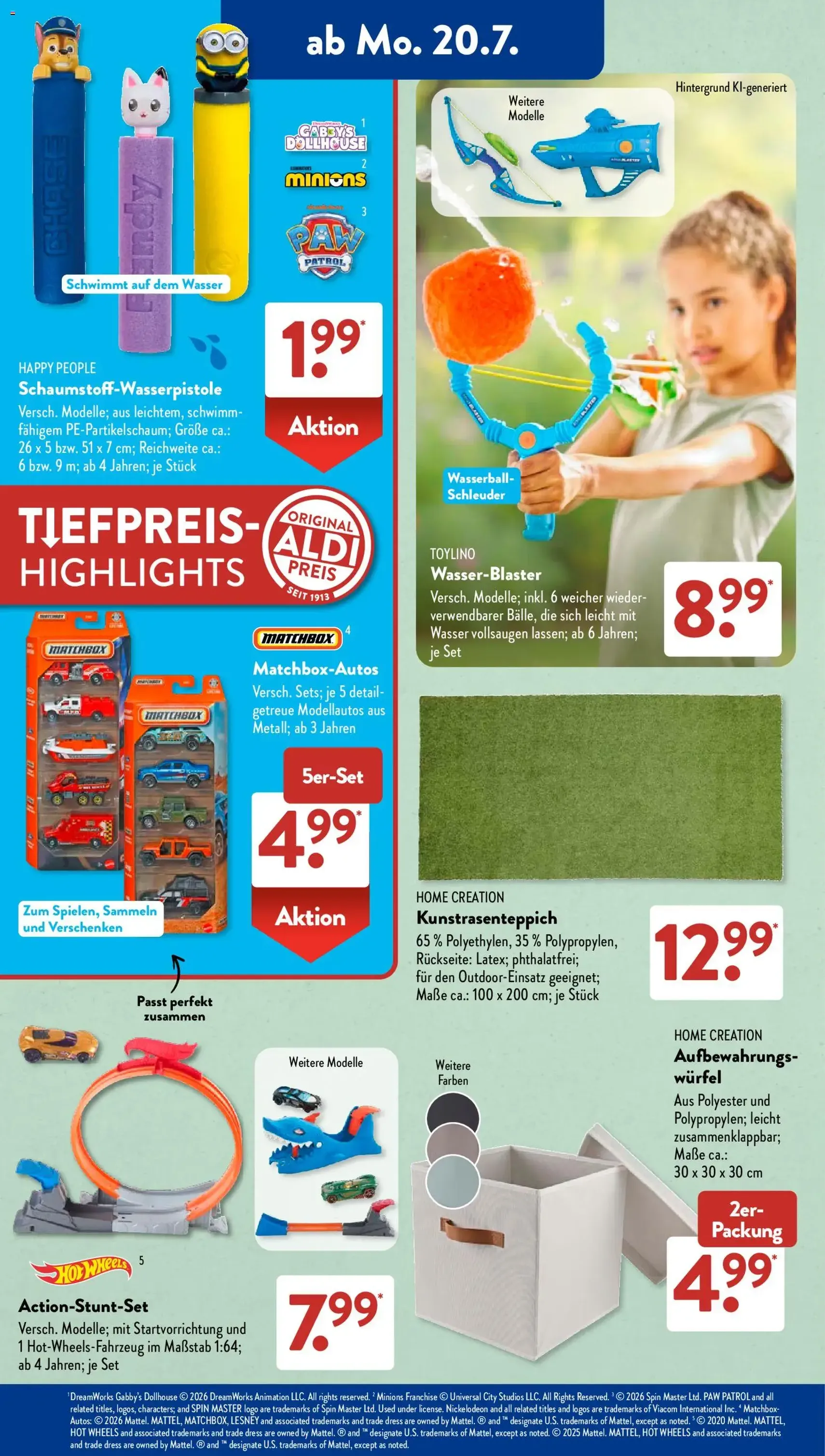 Aldi Süd Prospekt - Gültiger Prospekt ab 20.07.2026, Seite 13 von insgesamt 33