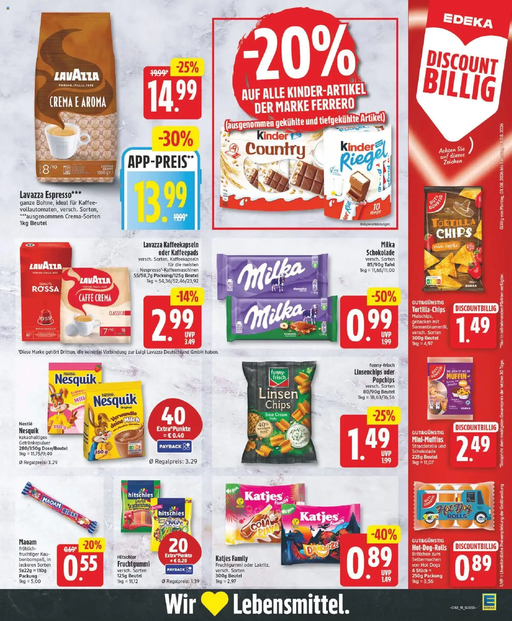 Edeka Prospekt - Gültiger Prospekt ab 03.08.2026, Seite 15 von insgesamt 27