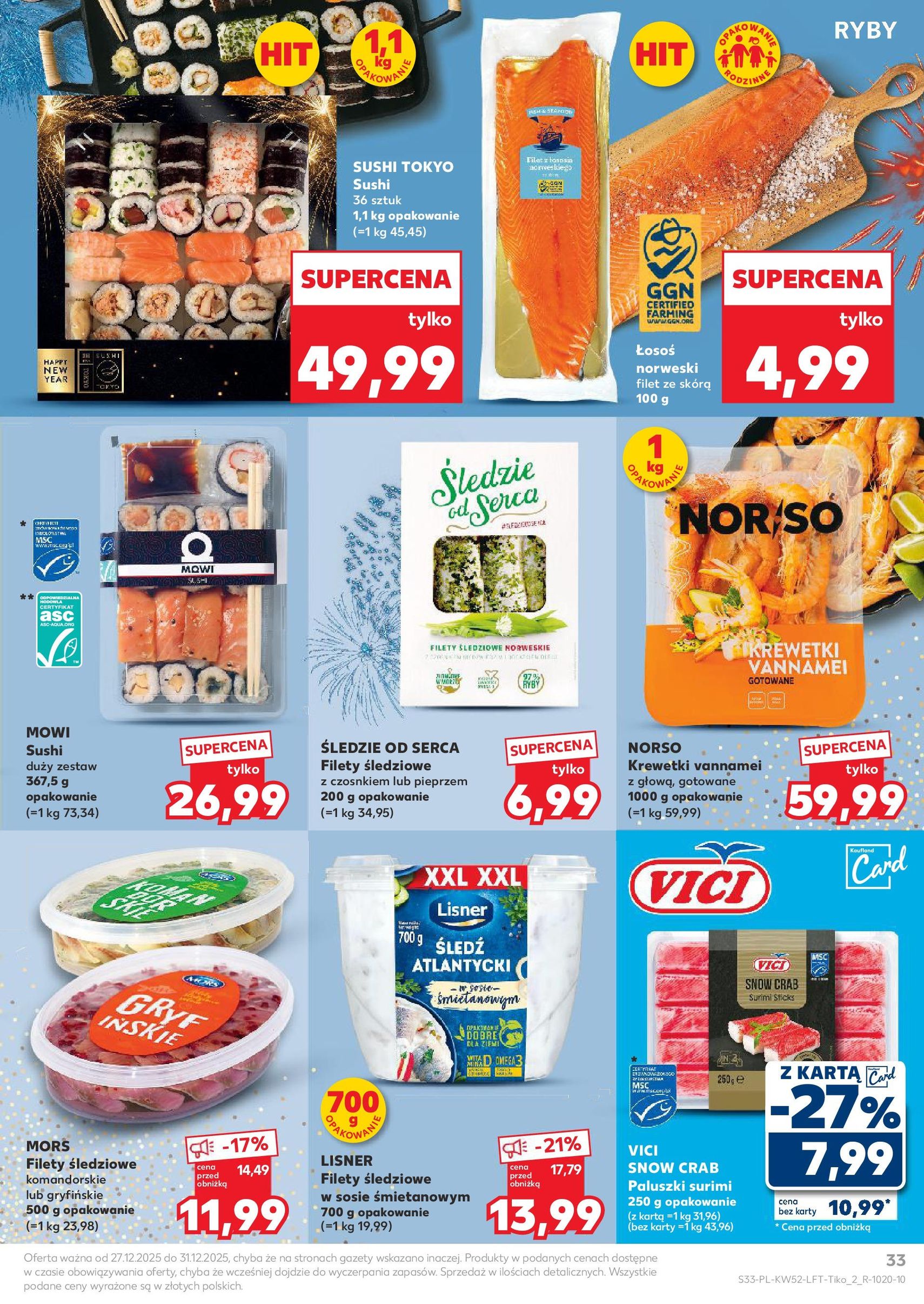 Kaufland gazetka - ważny gazetka od 27.12.2025 strona 33 z 53