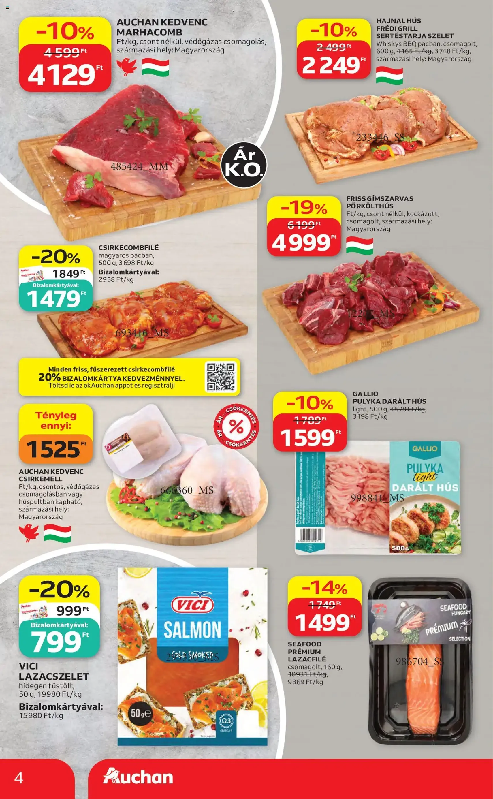 Auchan akciós újság - 2026.07.30. érvényes szórólap 4 oldal 45 oldalból