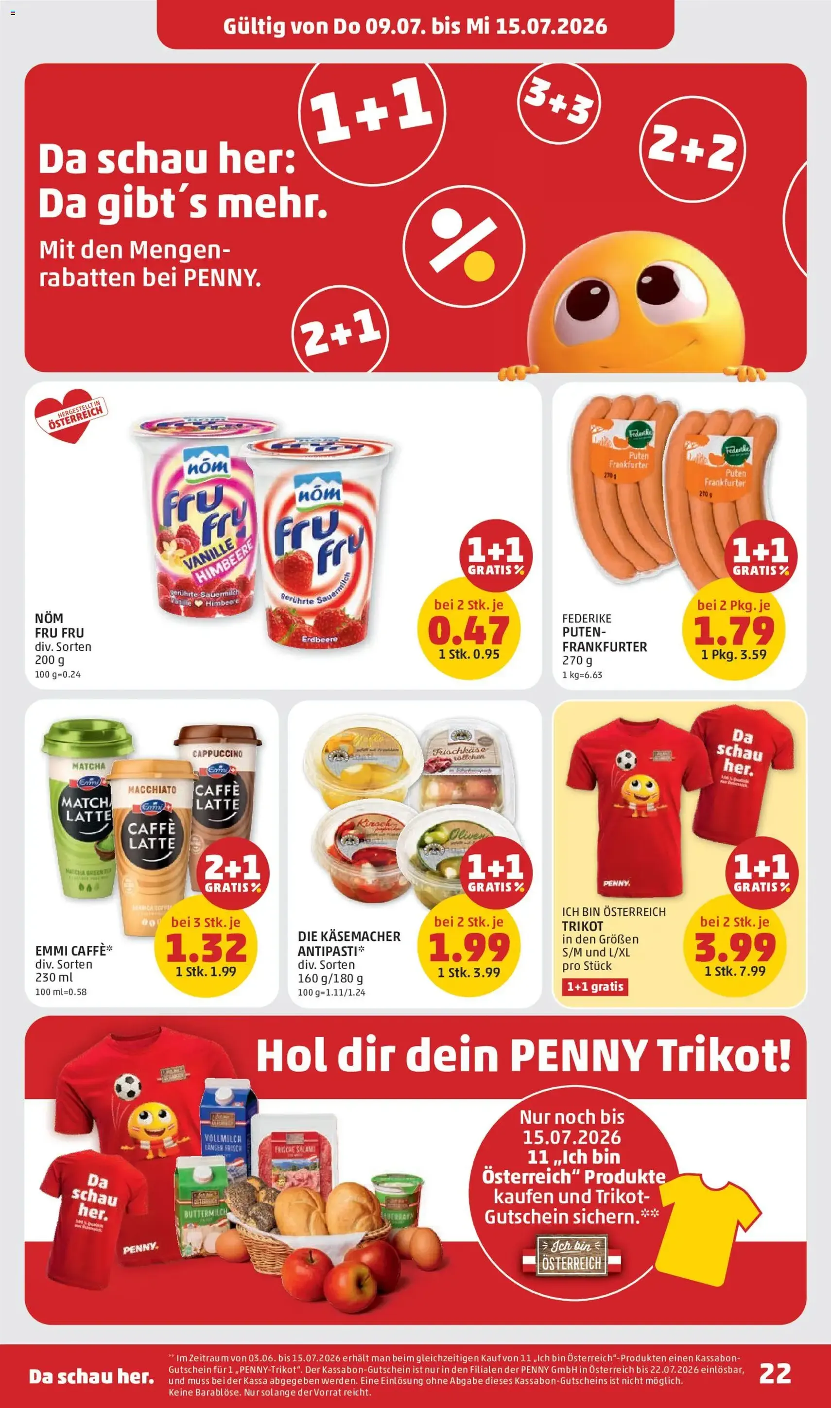 Penny Markt Flugblatt - Gültiger Prospekt ab 09.07.2026, Seite 22 von insgesamt 28
