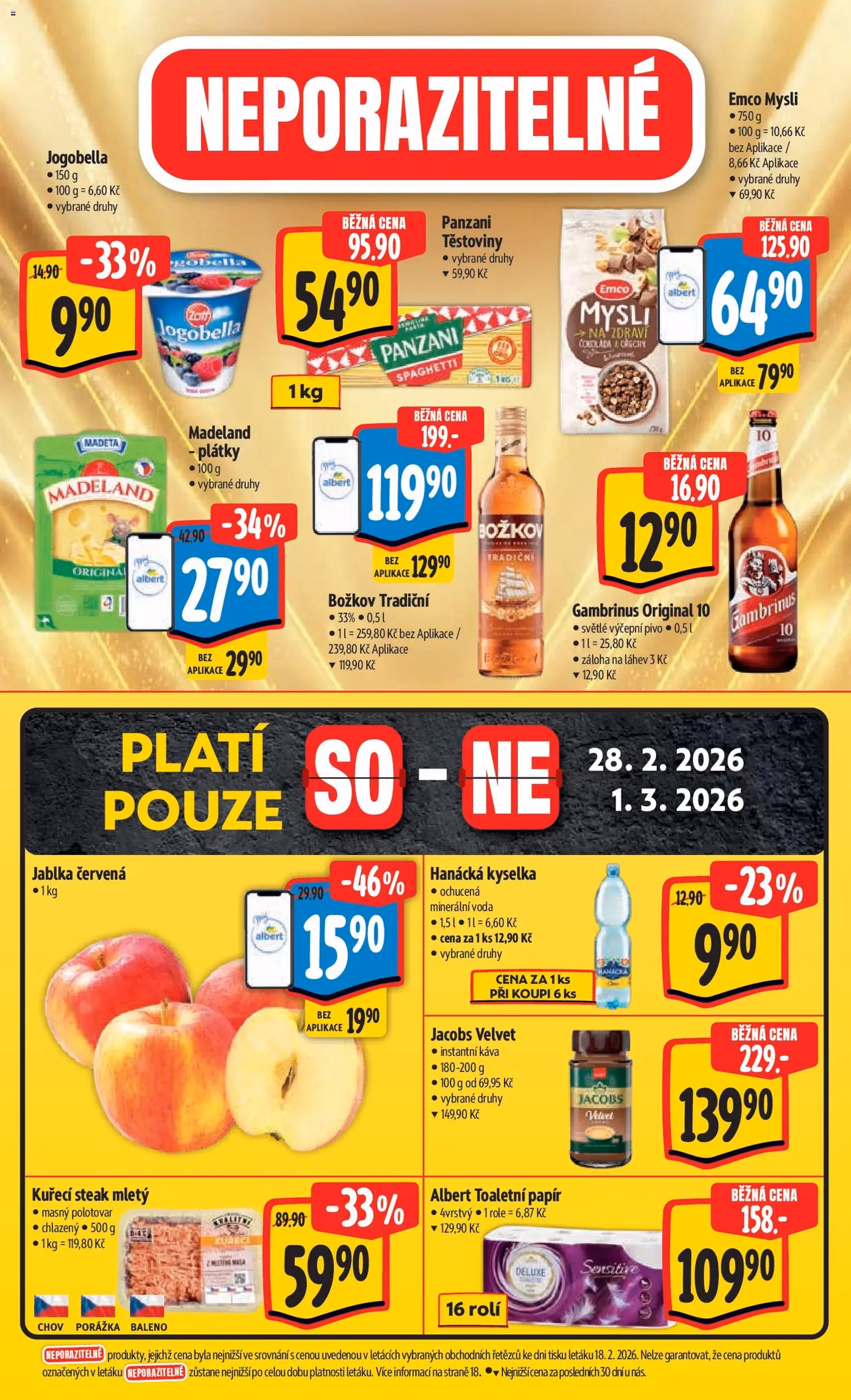 Albert leták - Hypermarket - platný leták od 25.02.2026 strana 50 z 50