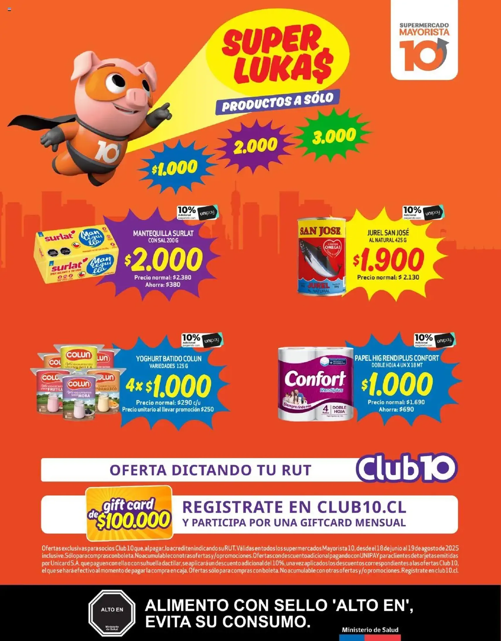 Mayorista 10 Ofertas - folleto válido desde 16.08.2025 página 18 de 21 Mayorista 10 Ofertas - folleto válido desde 16.08.2025 página 18 de 21