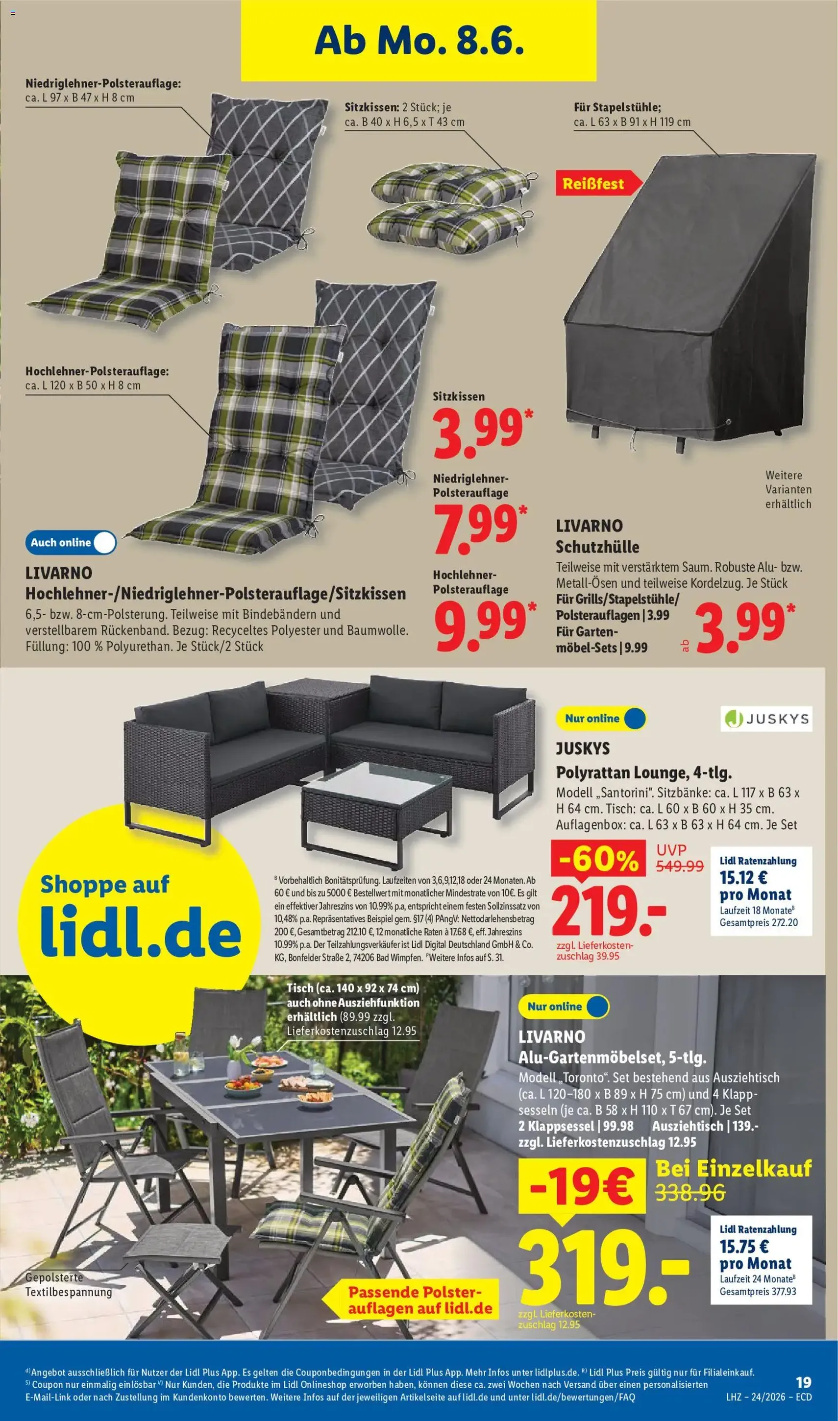 Lidl Prospekt - Gültiger Prospekt ab 08.06.2026, Seite 39 von insgesamt 73