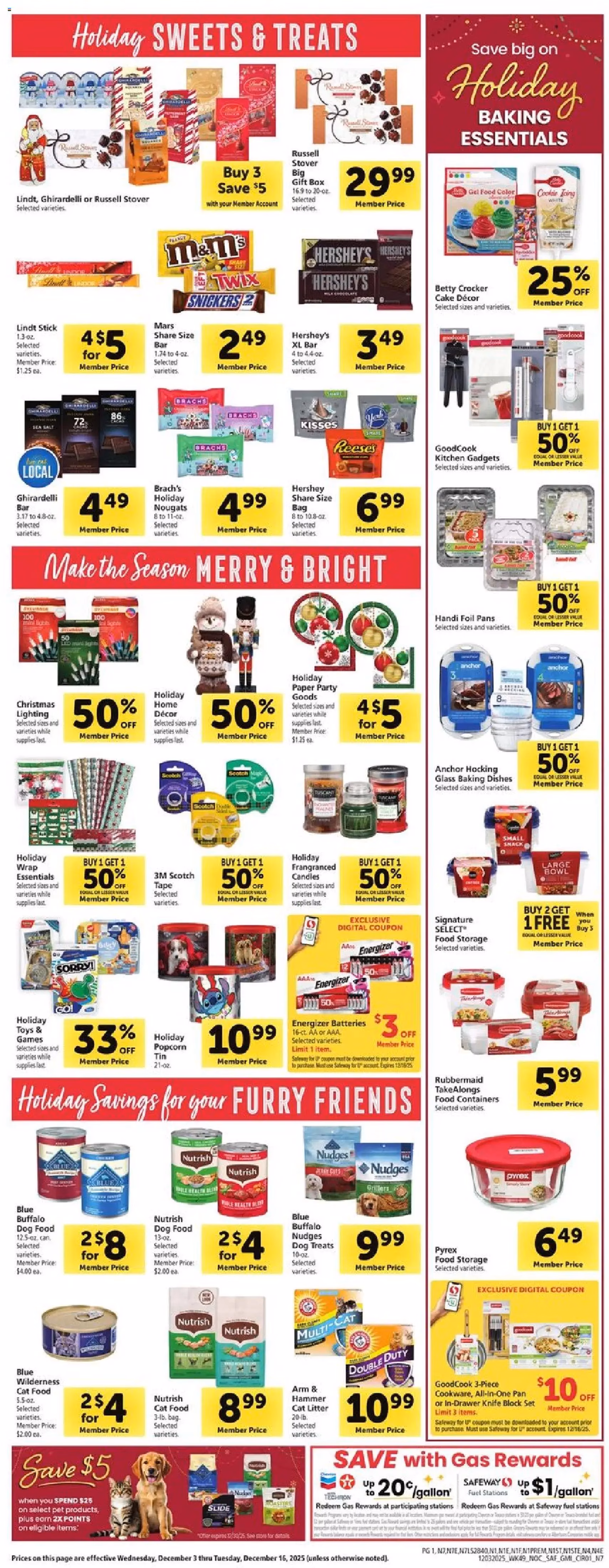 Safeway Weekly Ad - valid flyer from 12/03/2025, page 9 of 11