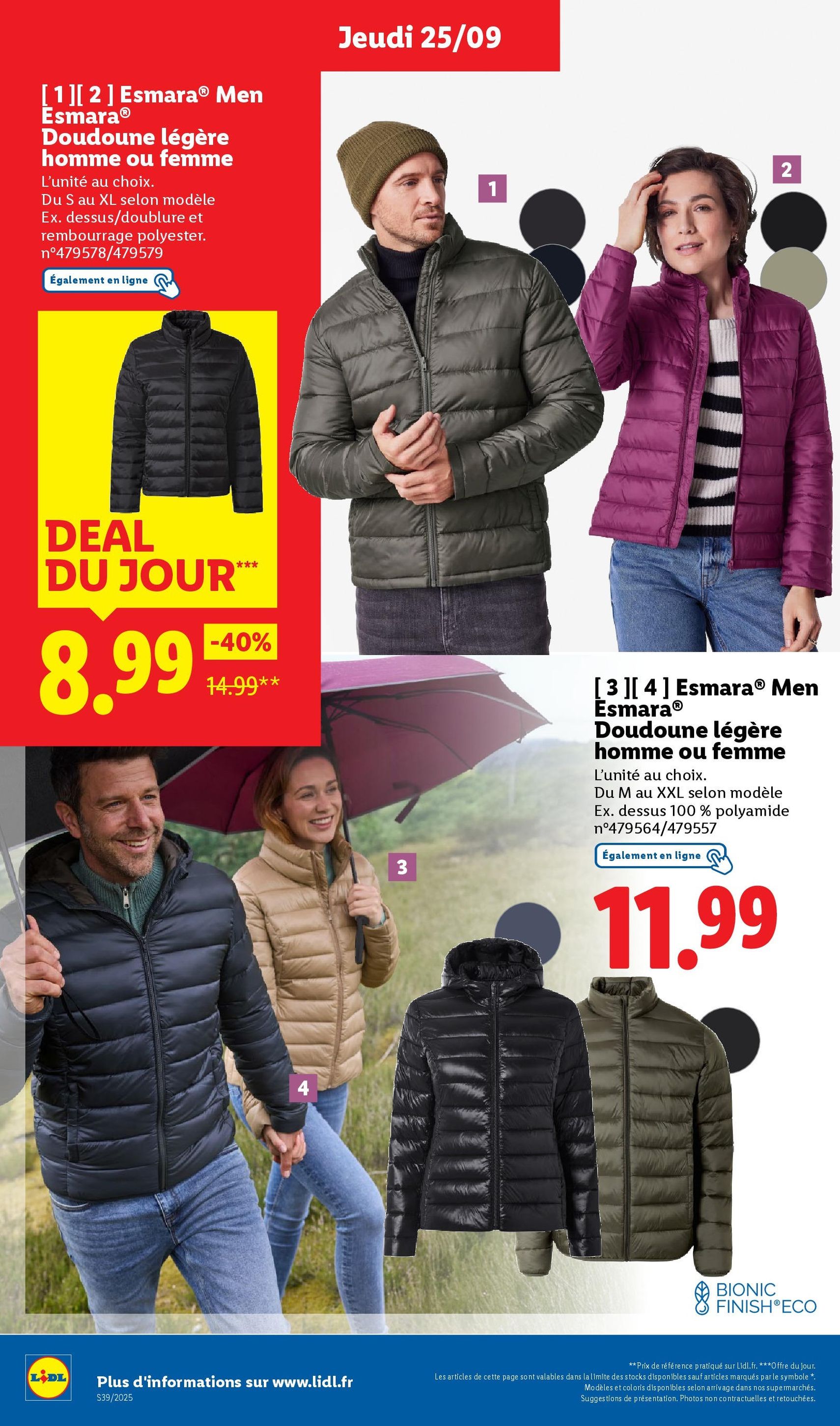 LIDL catalogue semaine 39 - brochure valable à partir du 25/09/2025, page 48 sur 73