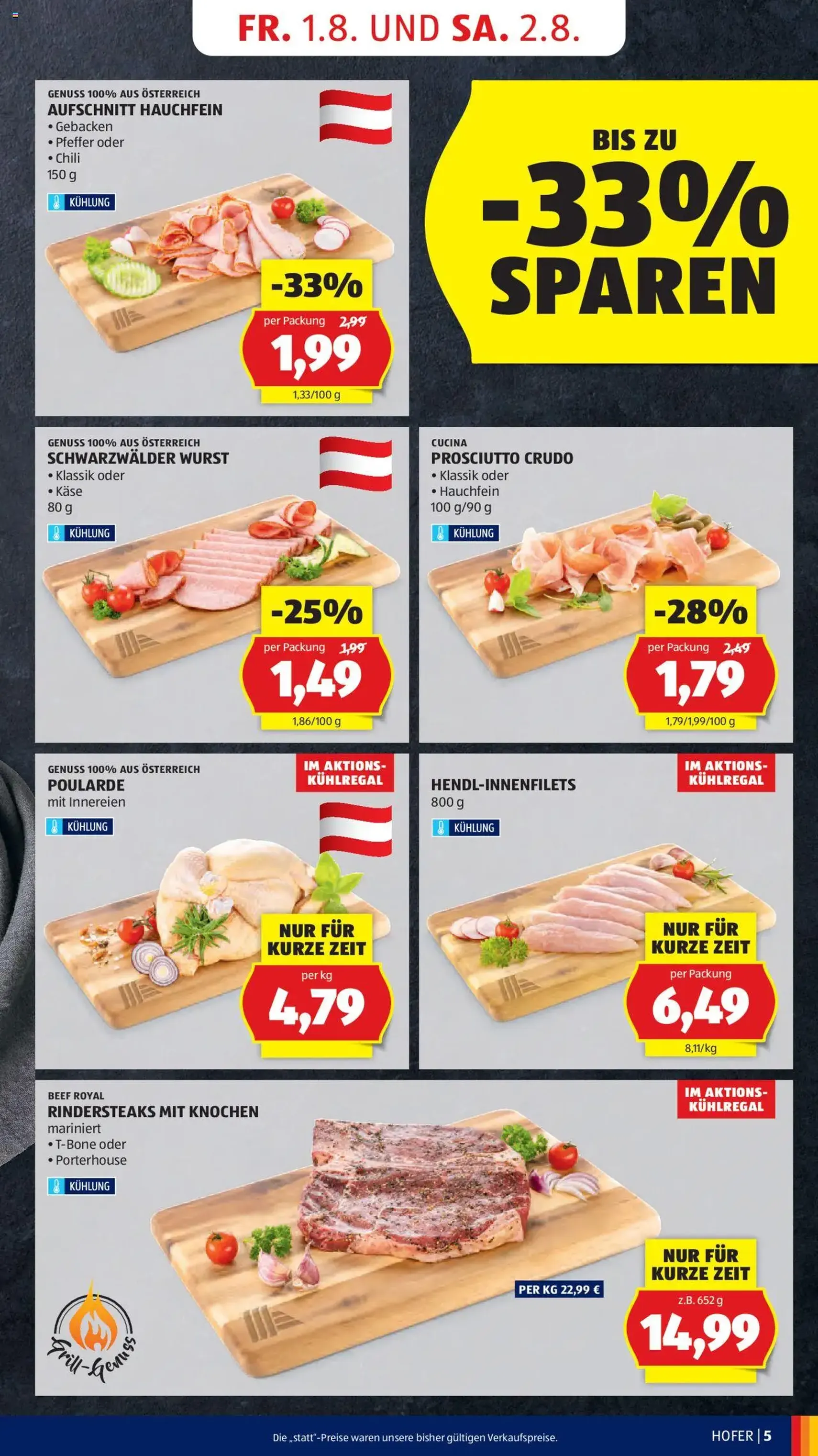 Hofer Flugblatt - Gültiger Prospekt ab 01.08.2025, Seite 7 von insgesamt 41 Hofer Flugblatt - Gültiger Prospekt ab 01.08.2025, Seite 7 von insgesamt 41