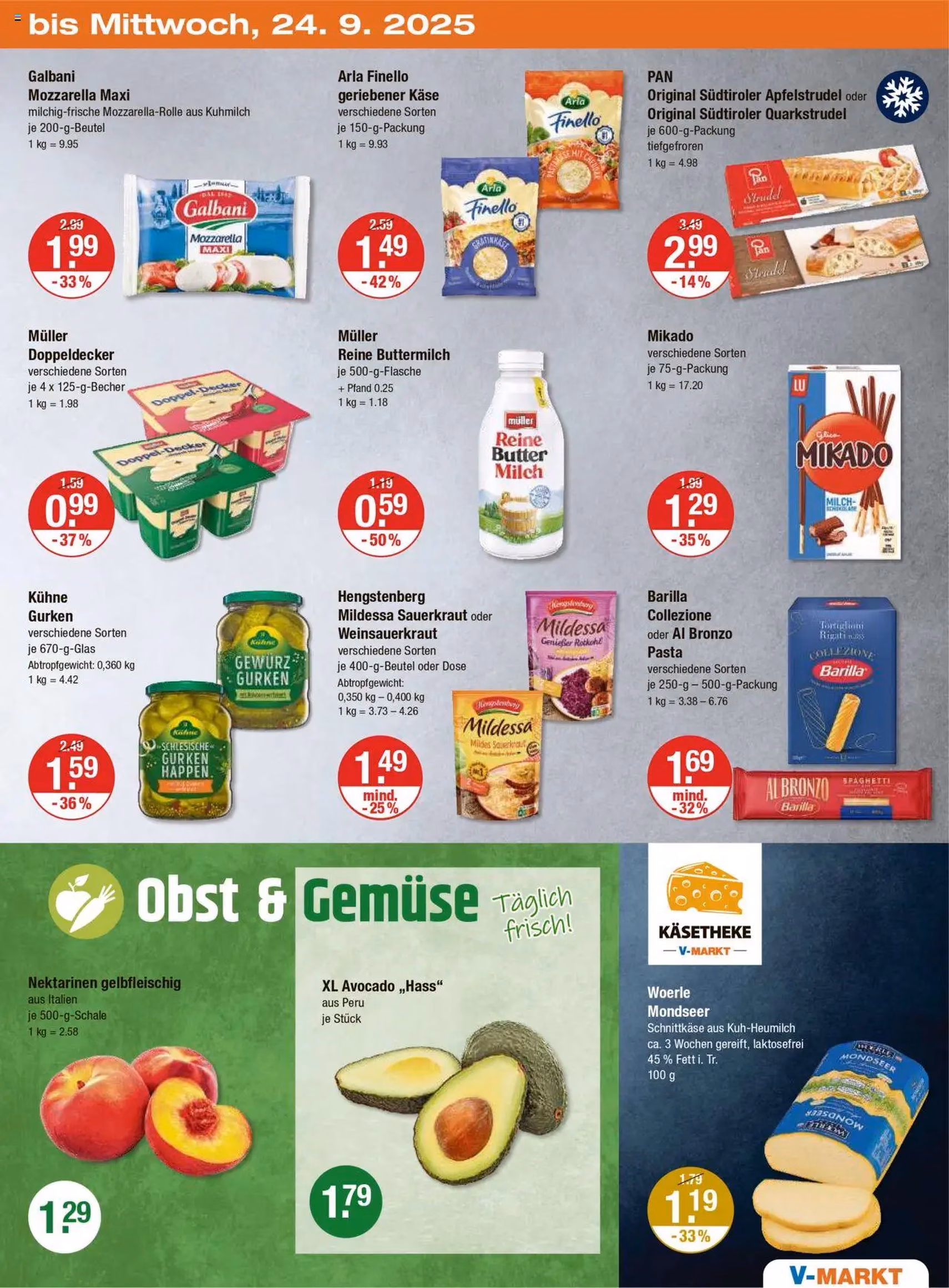 V-Markt - Oberpfalz - Gültiger Prospekt ab 18.09.2025, Seite 27 von insgesamt 30