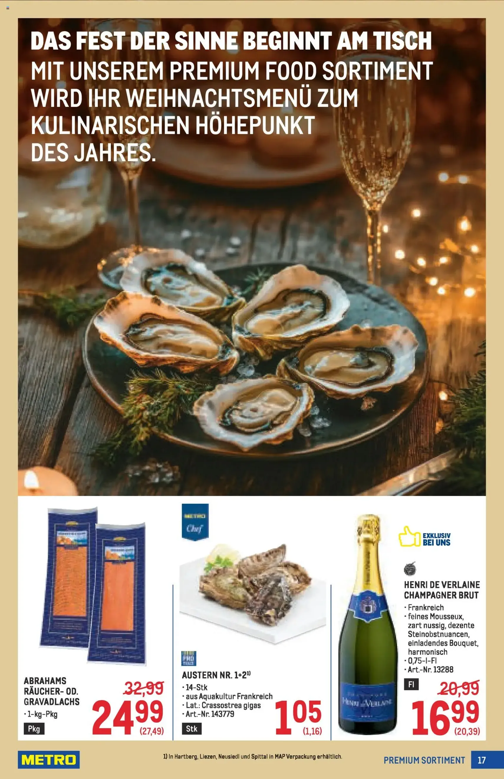 Metro angebote Profi - Gültiger Prospekt ab 11.12.2025, Seite 17 von insgesamt 72