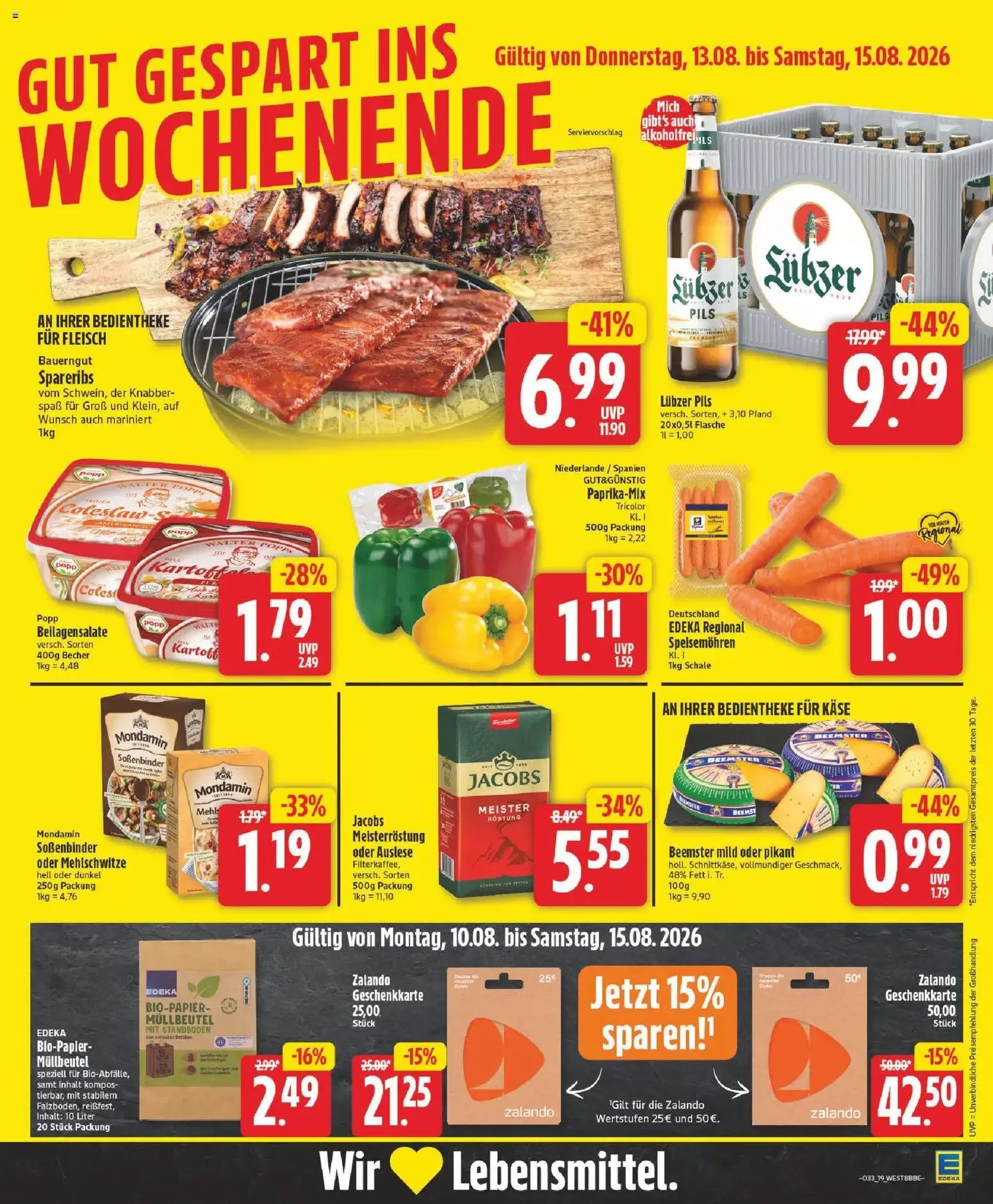 Edeka Prospekt - Gültiger Prospekt ab 10.08.2026, Seite 23 von insgesamt 27