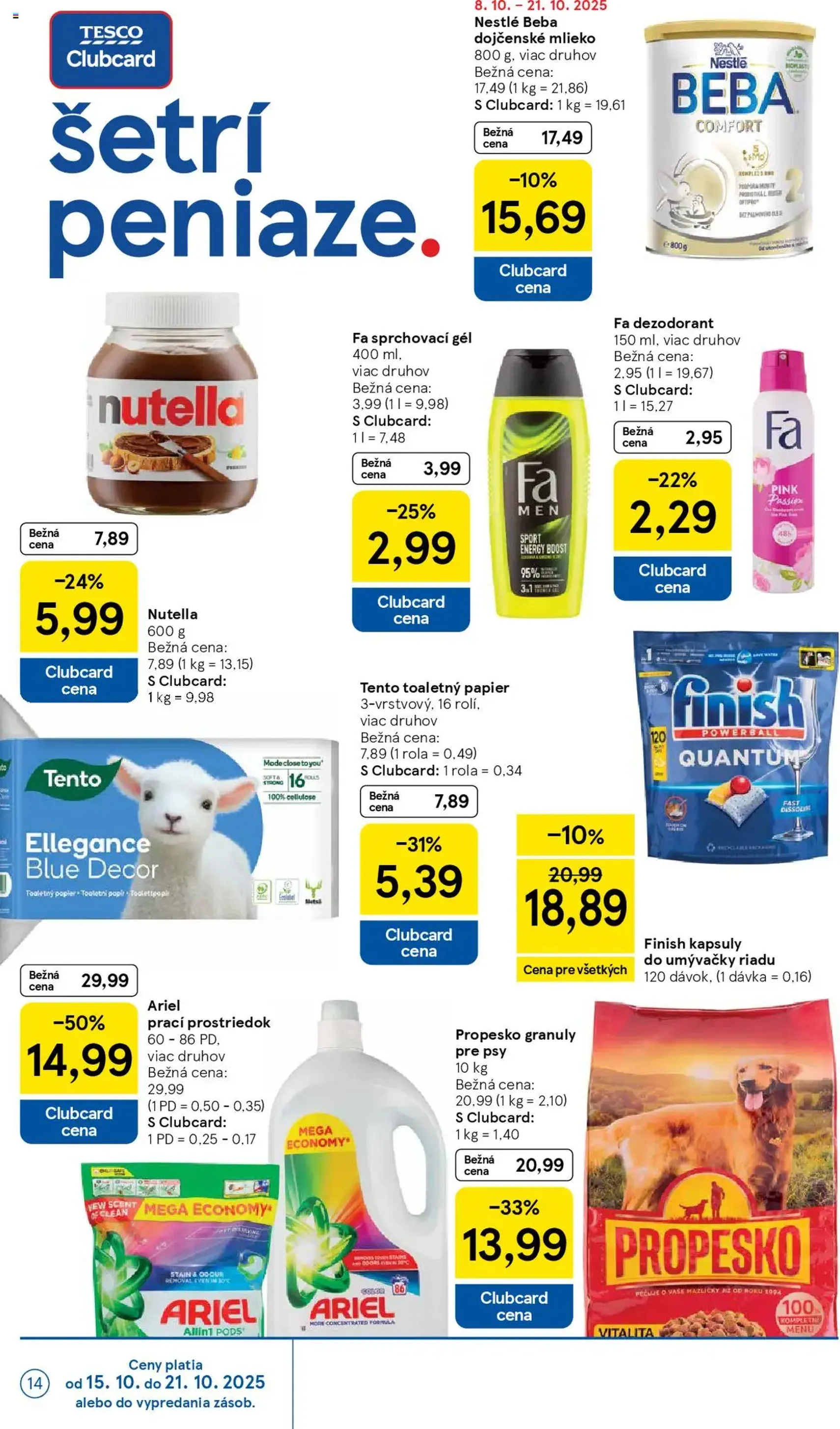 Tesco Hypermarket - leták - platný leták od 15.10.2025 strana 14 z 42