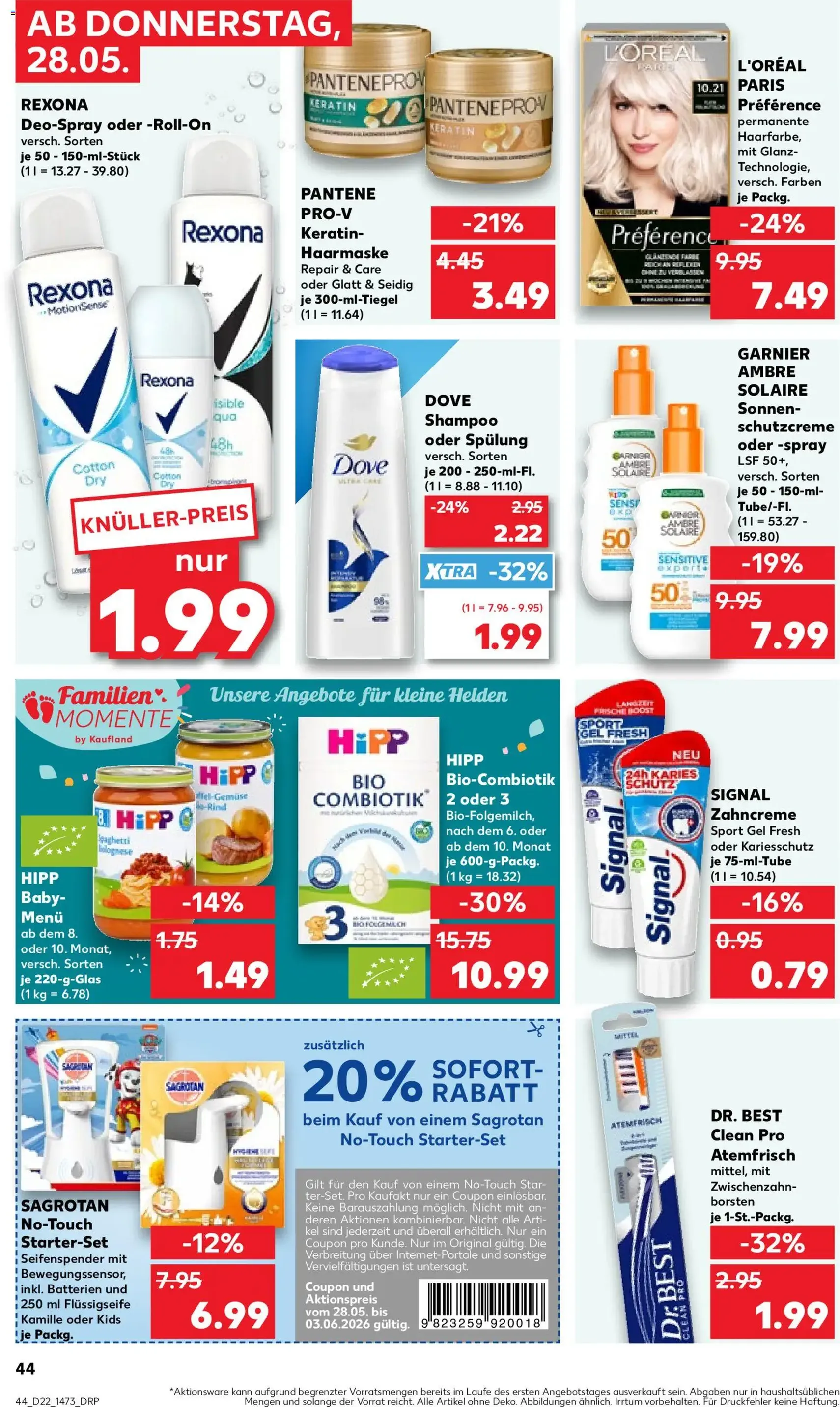 Kaufland Prospekt - Gültiger Prospekt ab 28.05.2026, Seite 44 von insgesamt 64