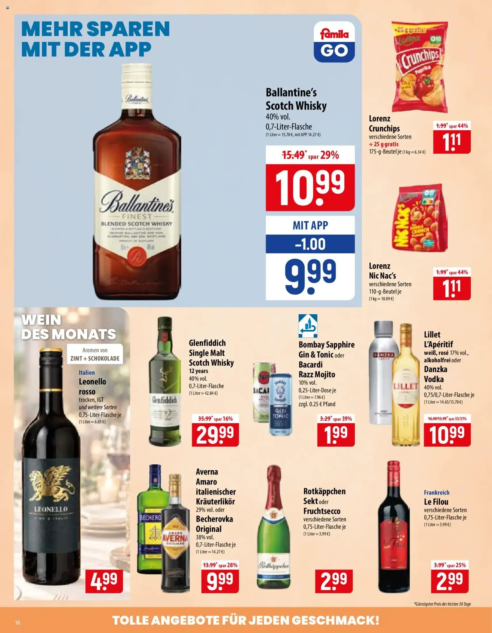 Famila Prospekt - Gültiger Prospekt ab 02.11.2026, Seite 16 von insgesamt 28