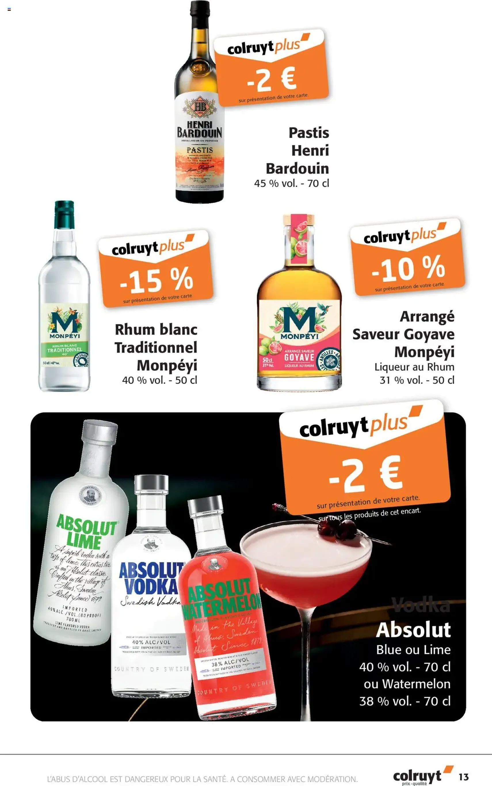 Colruyt catalogue - brochure valable à partir du 13/08/2025, page 13 sur 26 Colruyt catalogue - brochure valable à partir du 13/08/2025, page 13 sur 26