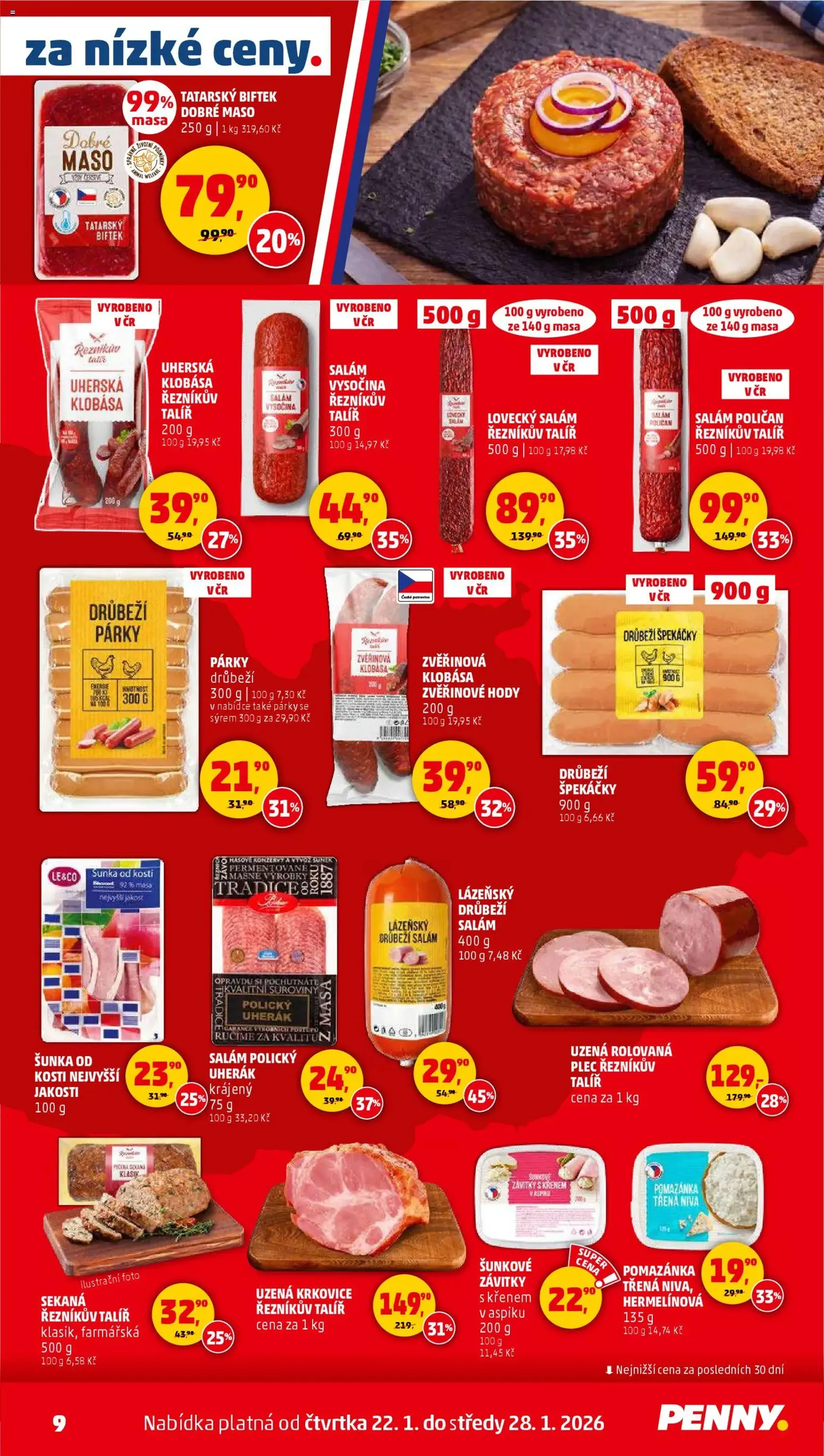 Penny Market leták - Čtvrtečník - platný leták od 22.01.2026 strana 9 z 36