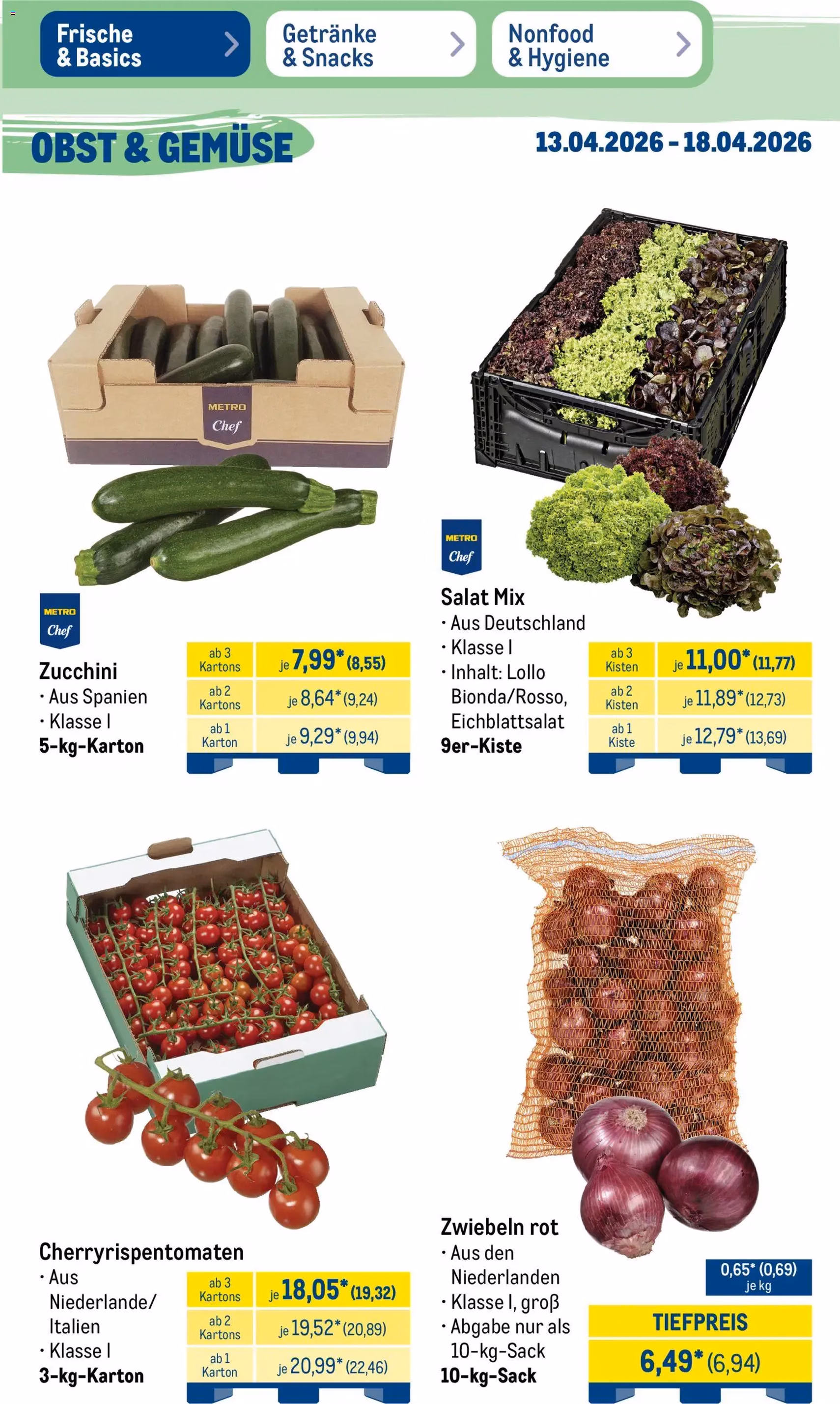 Metro Prospekt - Gültiger Prospekt ab 13.04.2026, Seite 9 von insgesamt 52