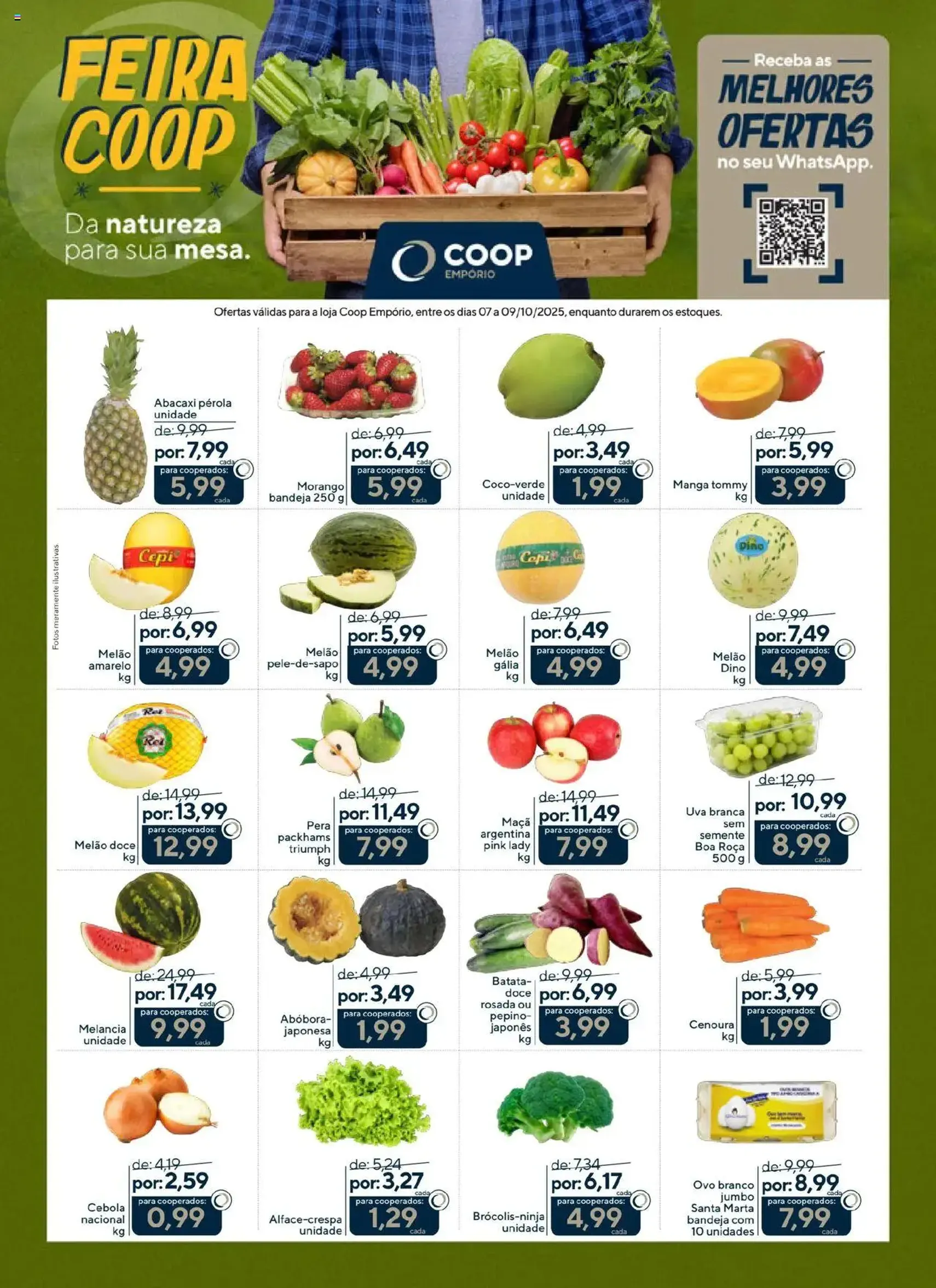 Coop - Ofertas Feira e Açougue - folheto válido a partir de 07/10/2025 página 1 de 2