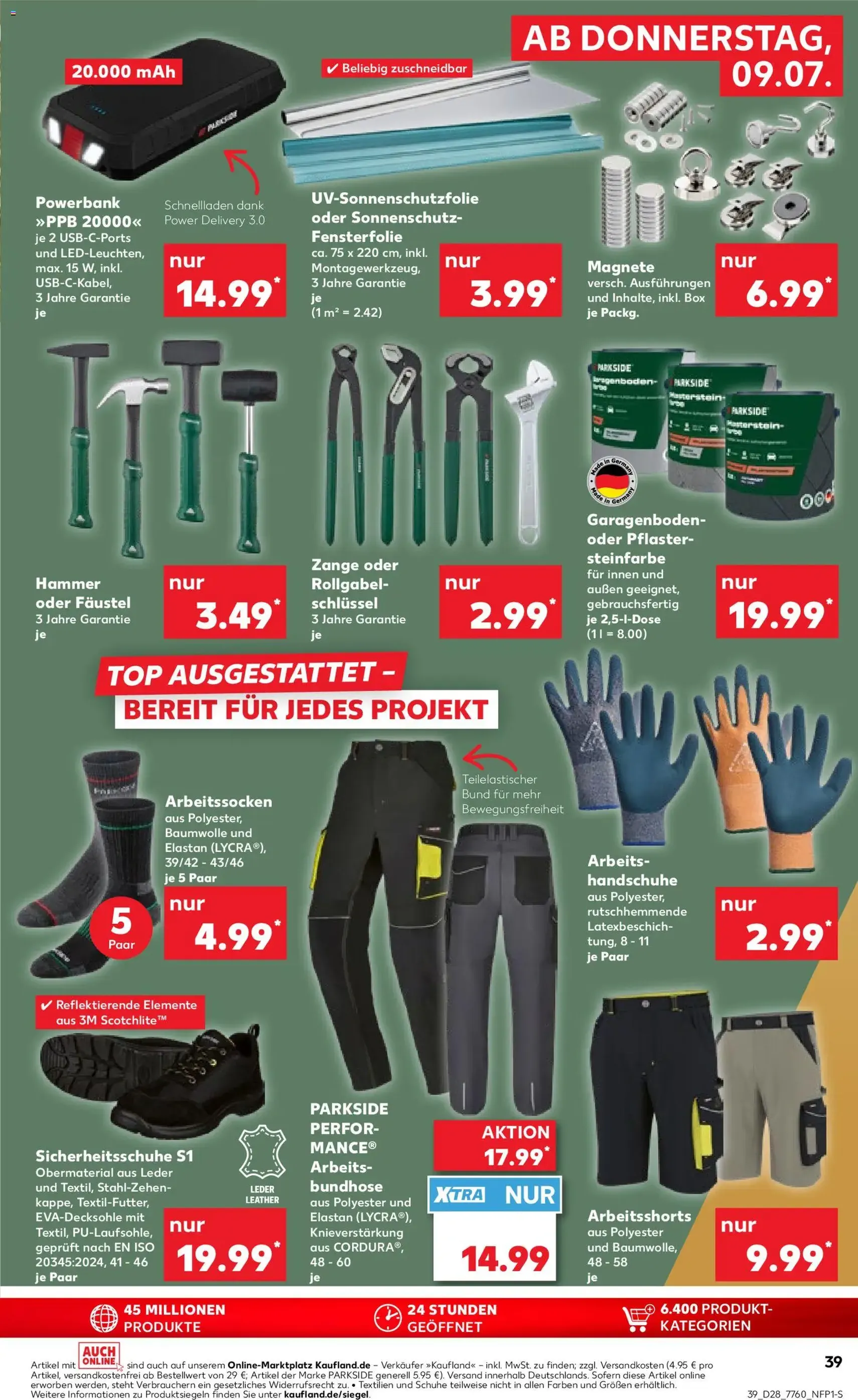 Kaufland DE -DE Folder - geldige folder vanaf 09-07-2026 pagina 39 van 52