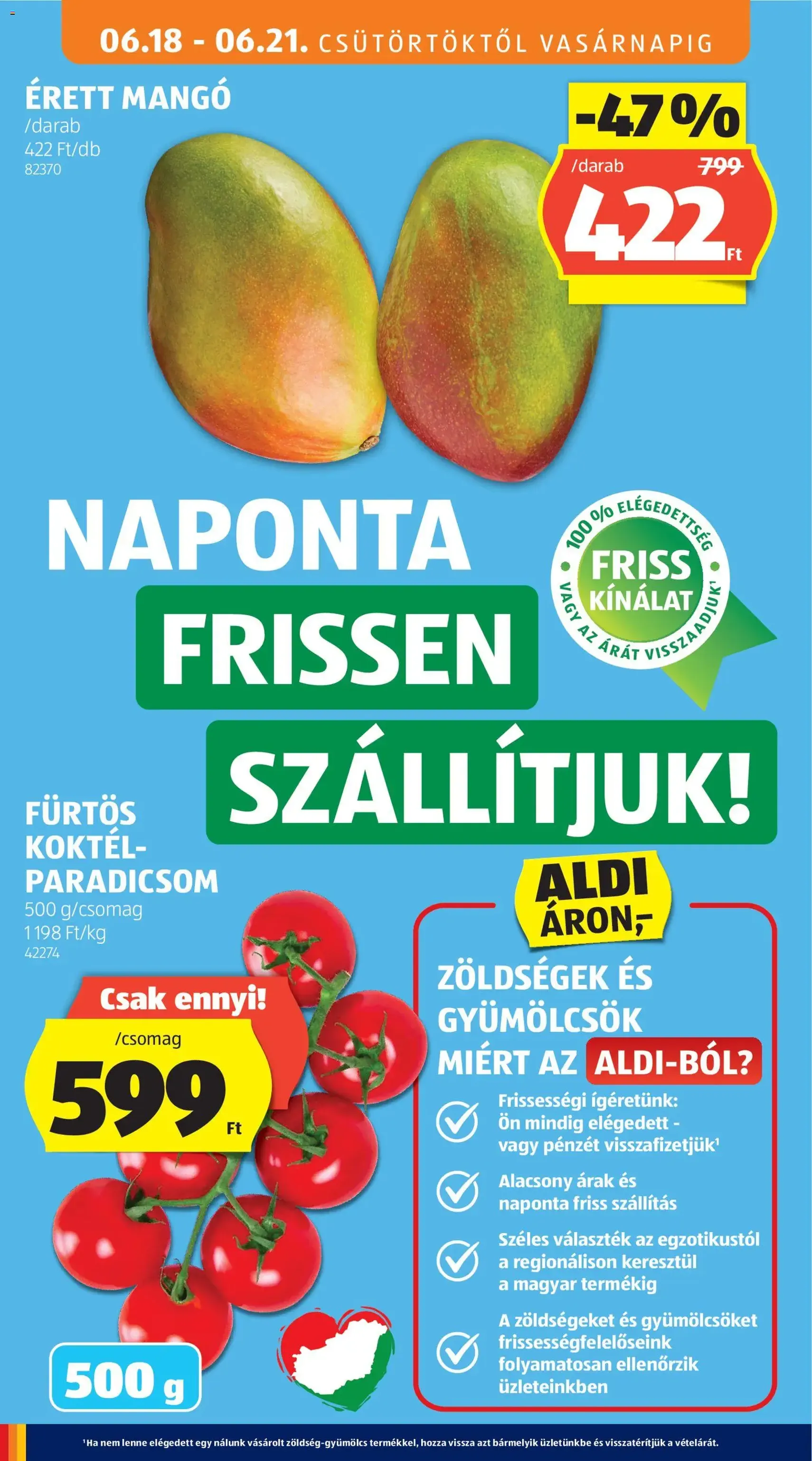 Aldi akciós újság - 2026.06.18. érvényes szórólap 14 oldal 37 oldalból