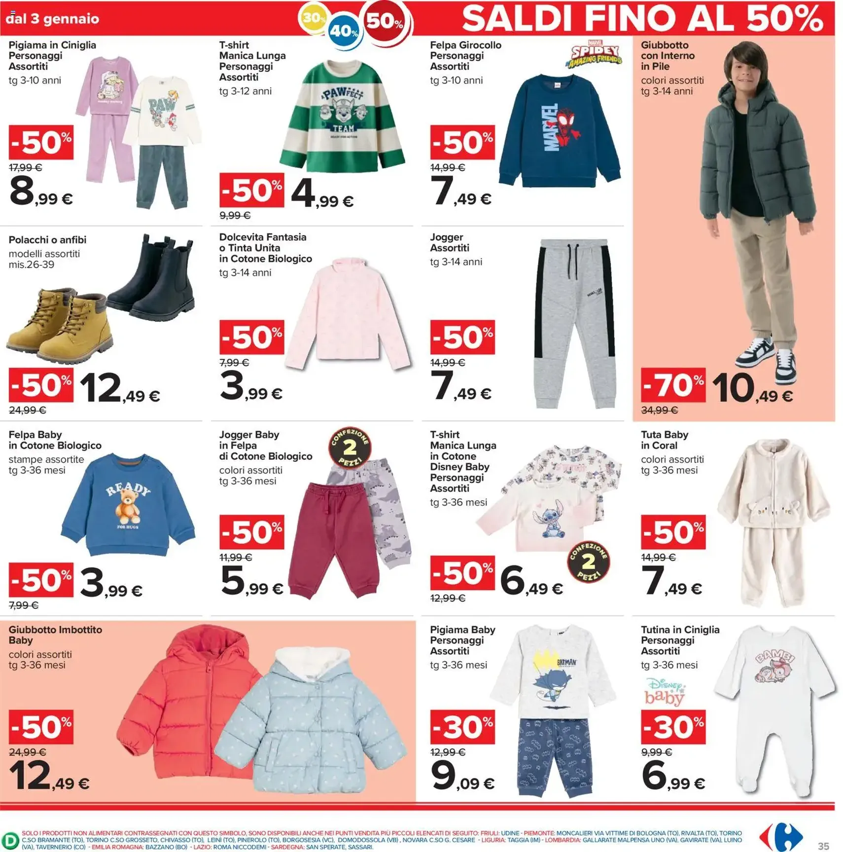 Volantino Carrefour - volantino valido dal 02/01/2026 pagina 35 di 36