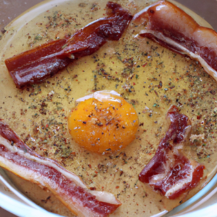 Recipe preview Classic Breakfast Egg and Bacon Slice