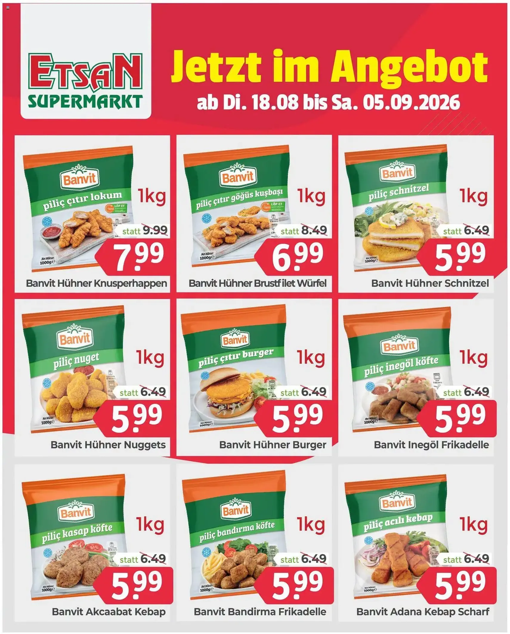 ETSAN Flugblatt - Gültiger Prospekt ab 18.08.2026, Seite 3 von insgesamt 6