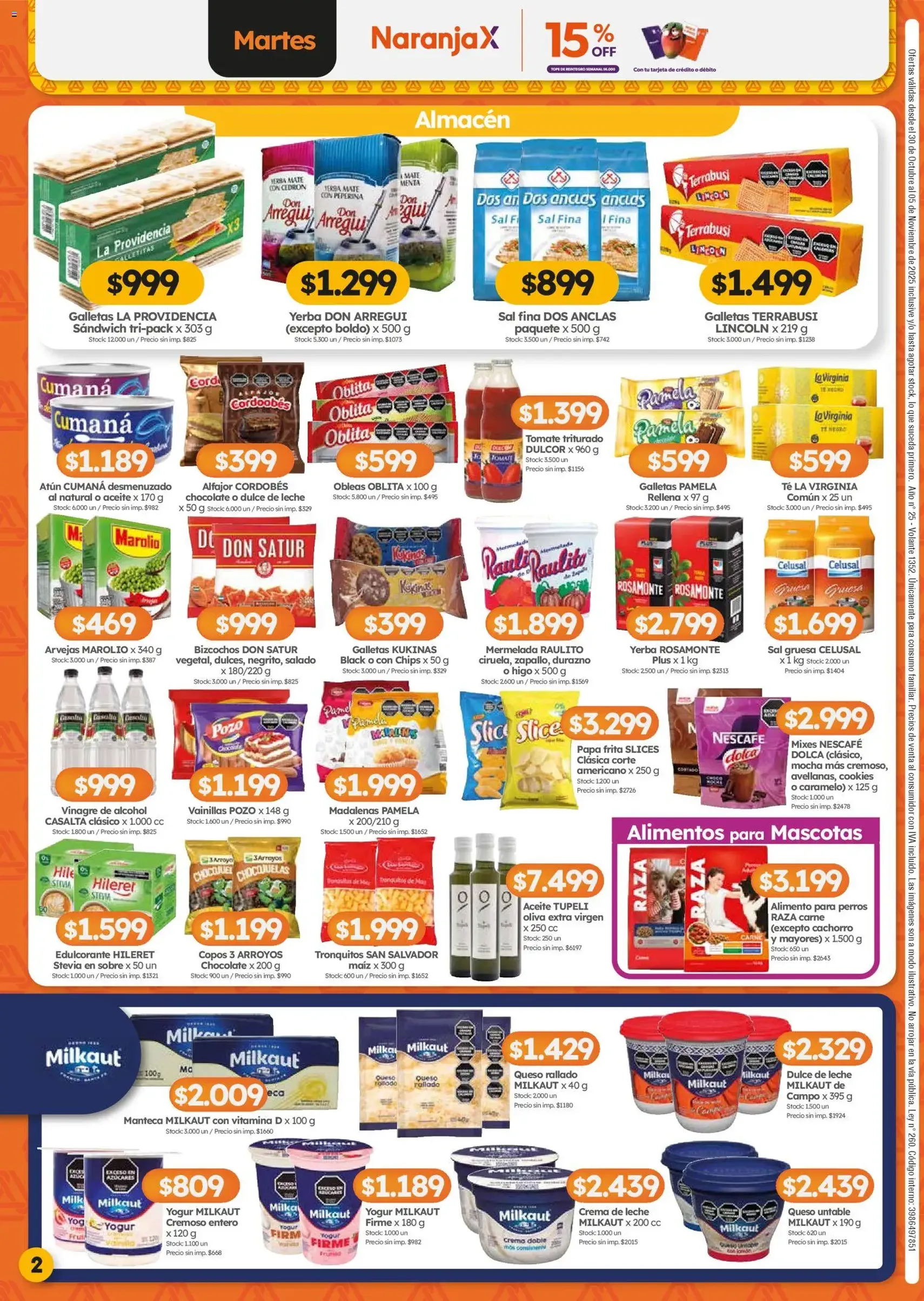 Cordiez ofertas - folleto válido desde 30/10/2025 página 2 de 8 Cordiez ofertas - folleto válido desde 30/10/2025 página 2 de 8