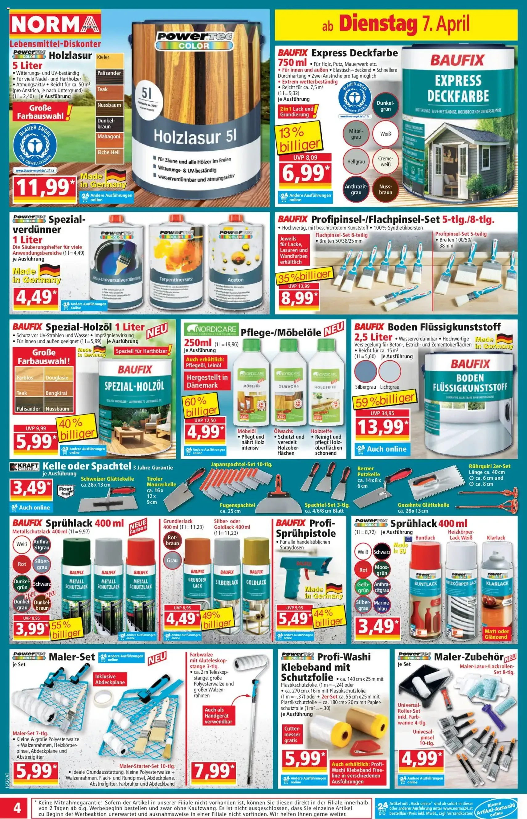 Norma Flugblatt - Gültiger Prospekt ab 07.04.2026, Seite 4 von insgesamt 20