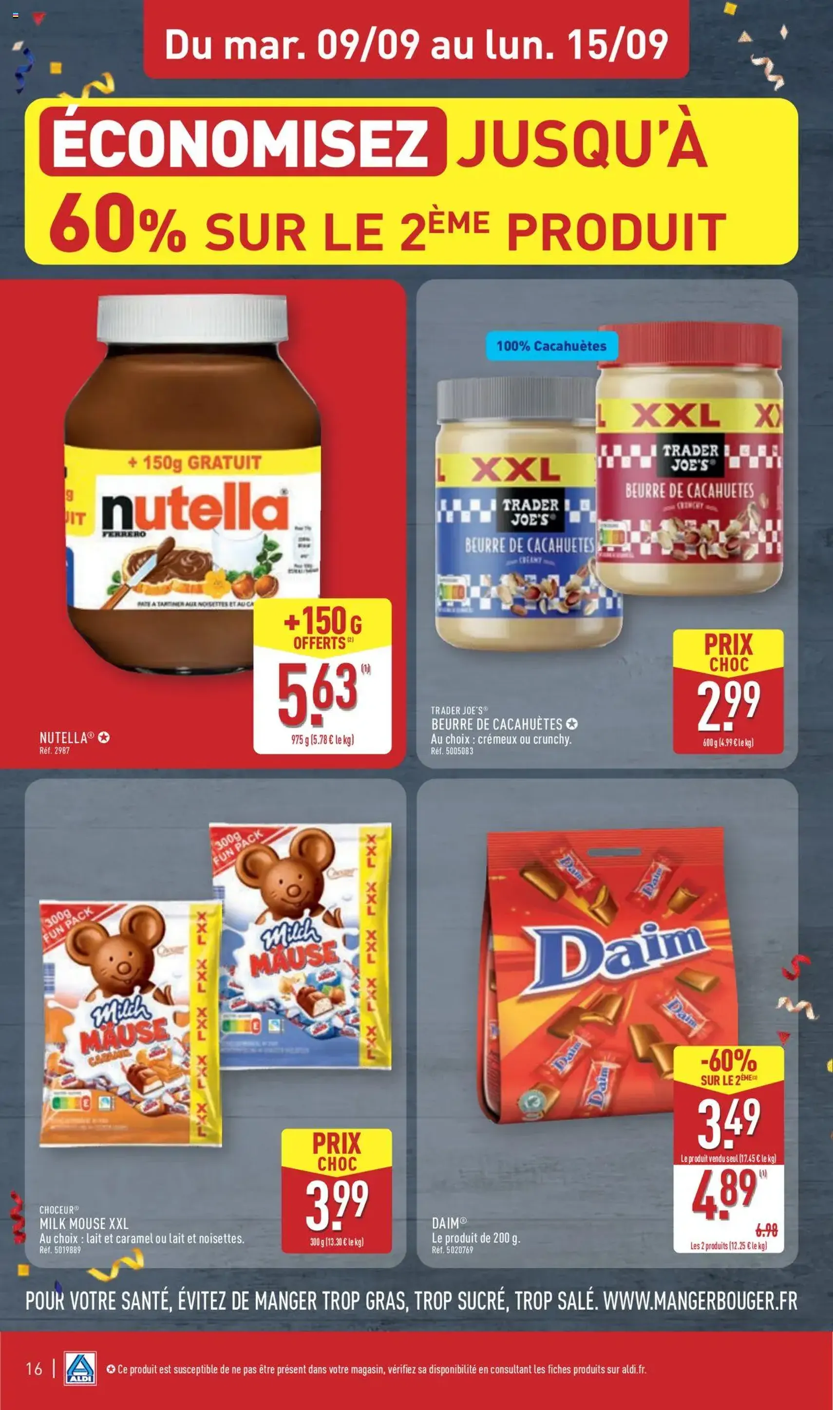 Aldi catalogue semaine 37 - brochure valable à partir du 09/09/2025, page 19 sur 52 Aldi catalogue semaine 37 - brochure valable à partir du 09/09/2025, page 19 sur 52