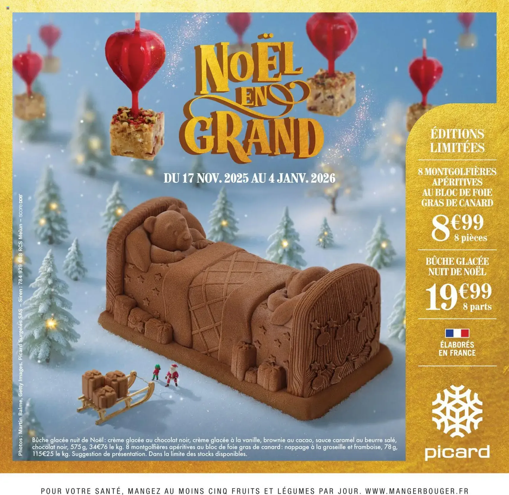 Picard catalogue - brochure valable à partir du 17/11/2025, page 1 sur 18