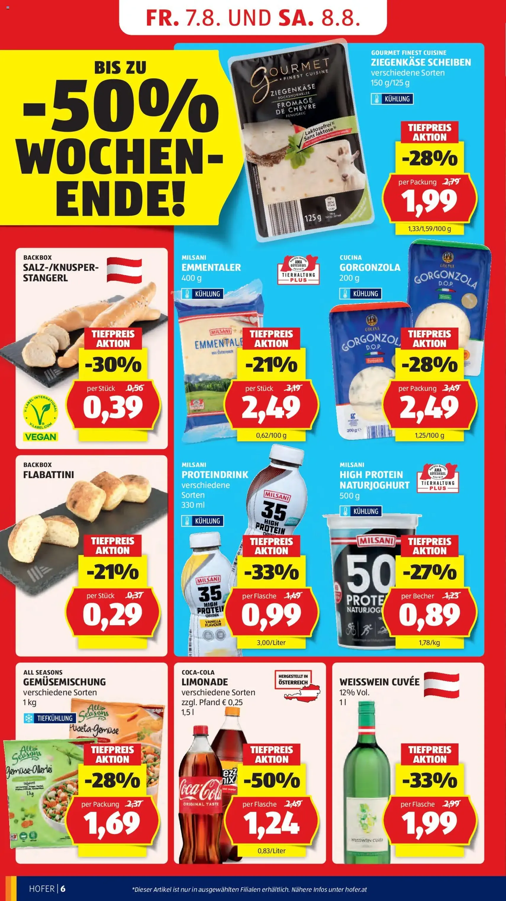 Hofer Flugblatt - Gültiger Prospekt ab 07.08.2026, Seite 18 von insgesamt 47