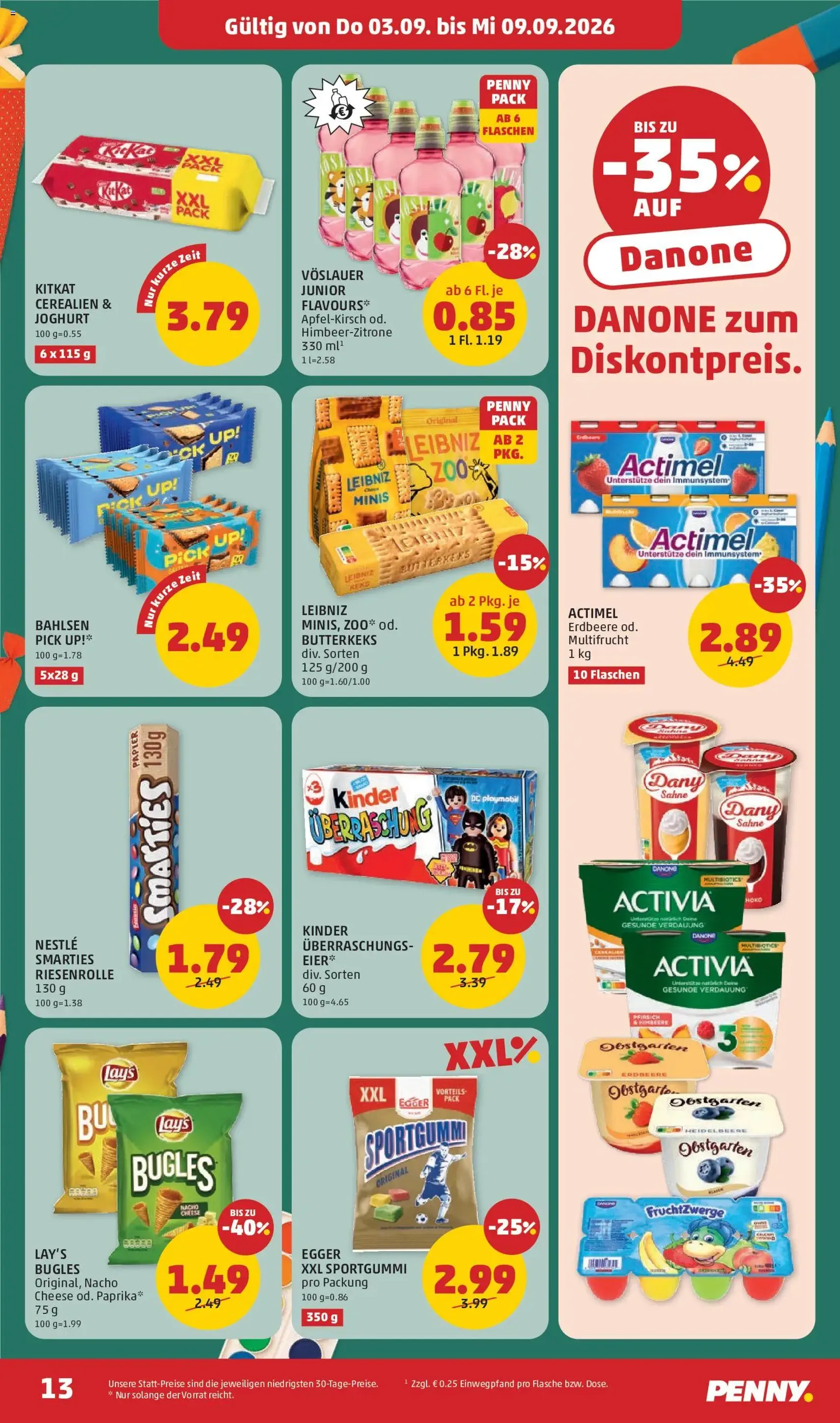 Penny Markt Flugblatt - Gültiger Prospekt ab 03.09.2026, Seite 13 von insgesamt 32