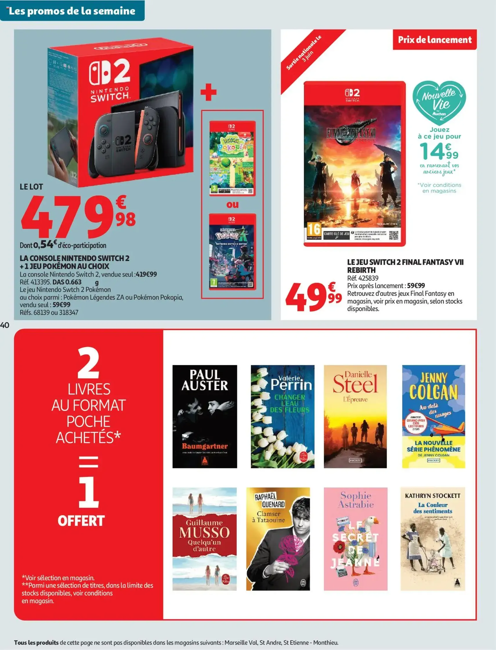 Auchan folder / publicité - geldige folder vanaf 02/06/2026 pagina 40 van 60