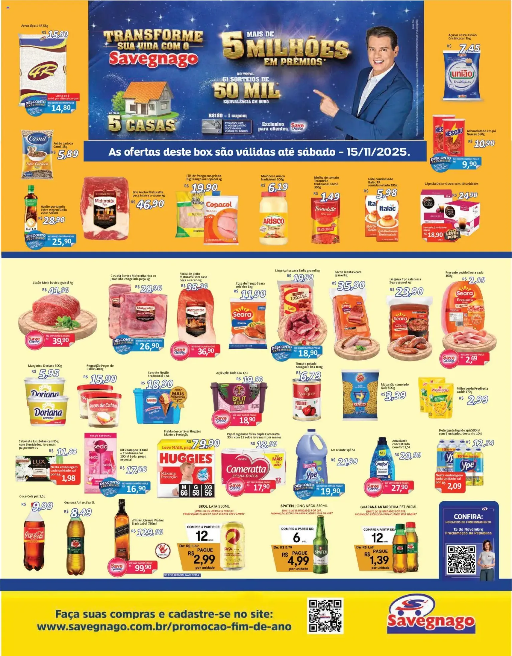 Savegnago - Ofertas da semana - folheto válido a partir de 13/11/2025 página 1 de 4