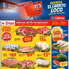 Vista previa del folleto Calimax - Folleto Mexicali válido desde 01/08/2025