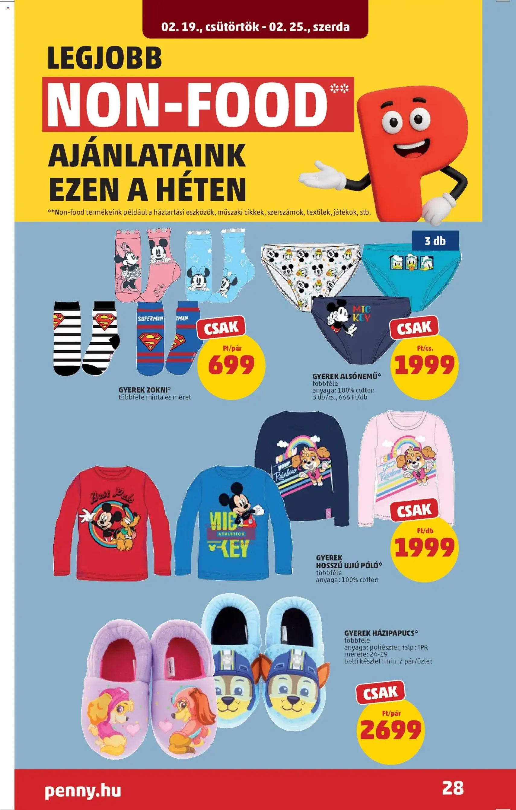 PENNY Akciós újság - 2026.02.19. érvényes szórólap 32 oldal 38 oldalból