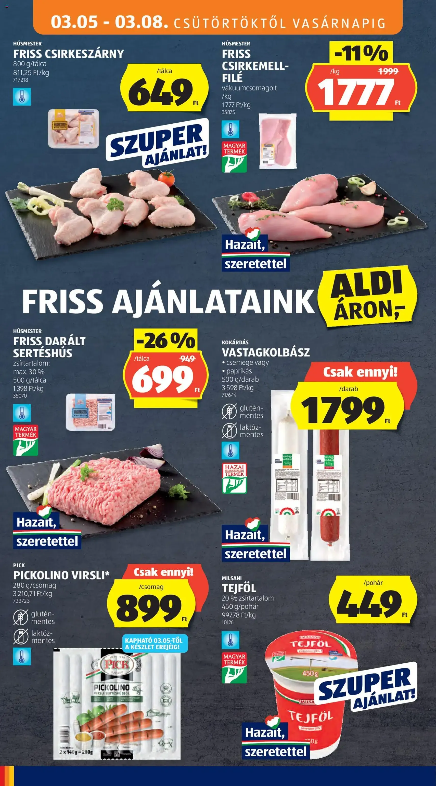 Aldi akciós újság - 2026.03.05. érvényes szórólap 38 oldal 91 oldalból